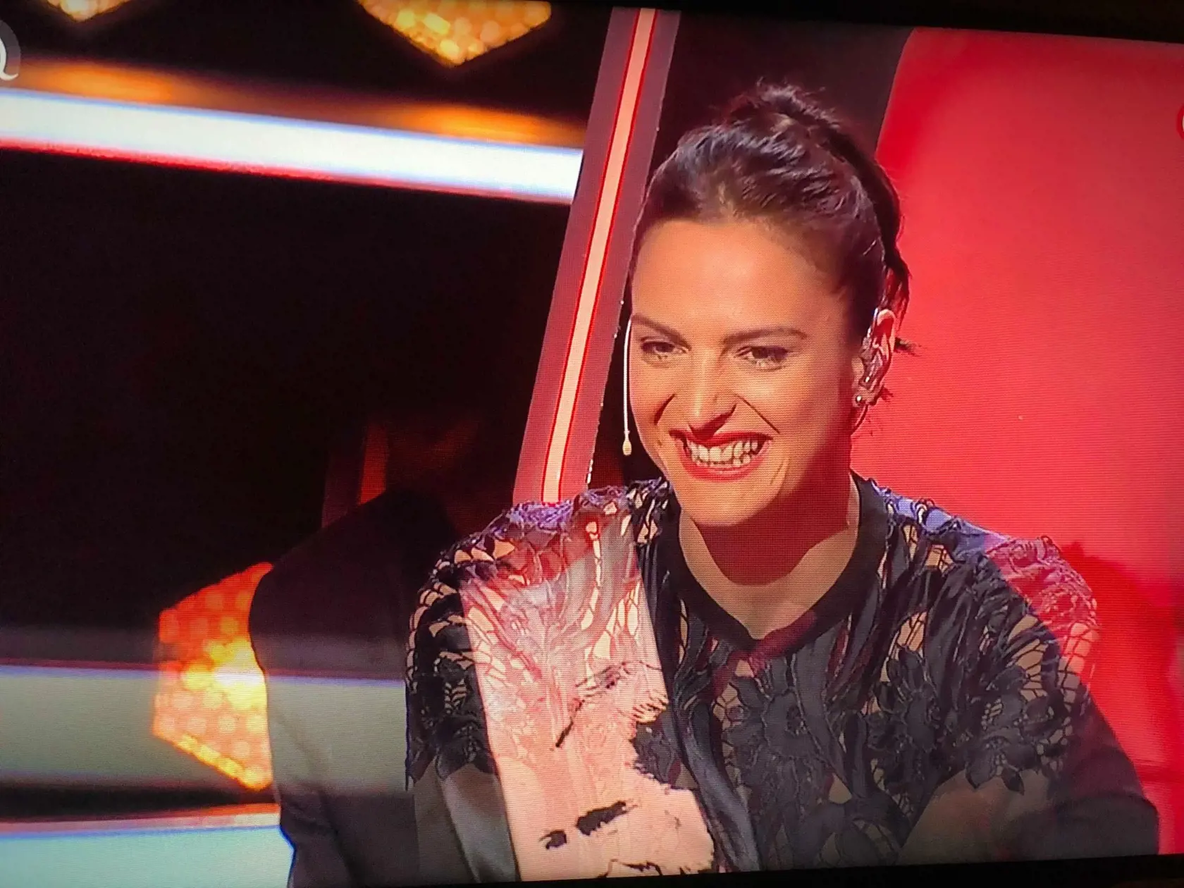 Zábery z druhého živého prenosu The Voice.