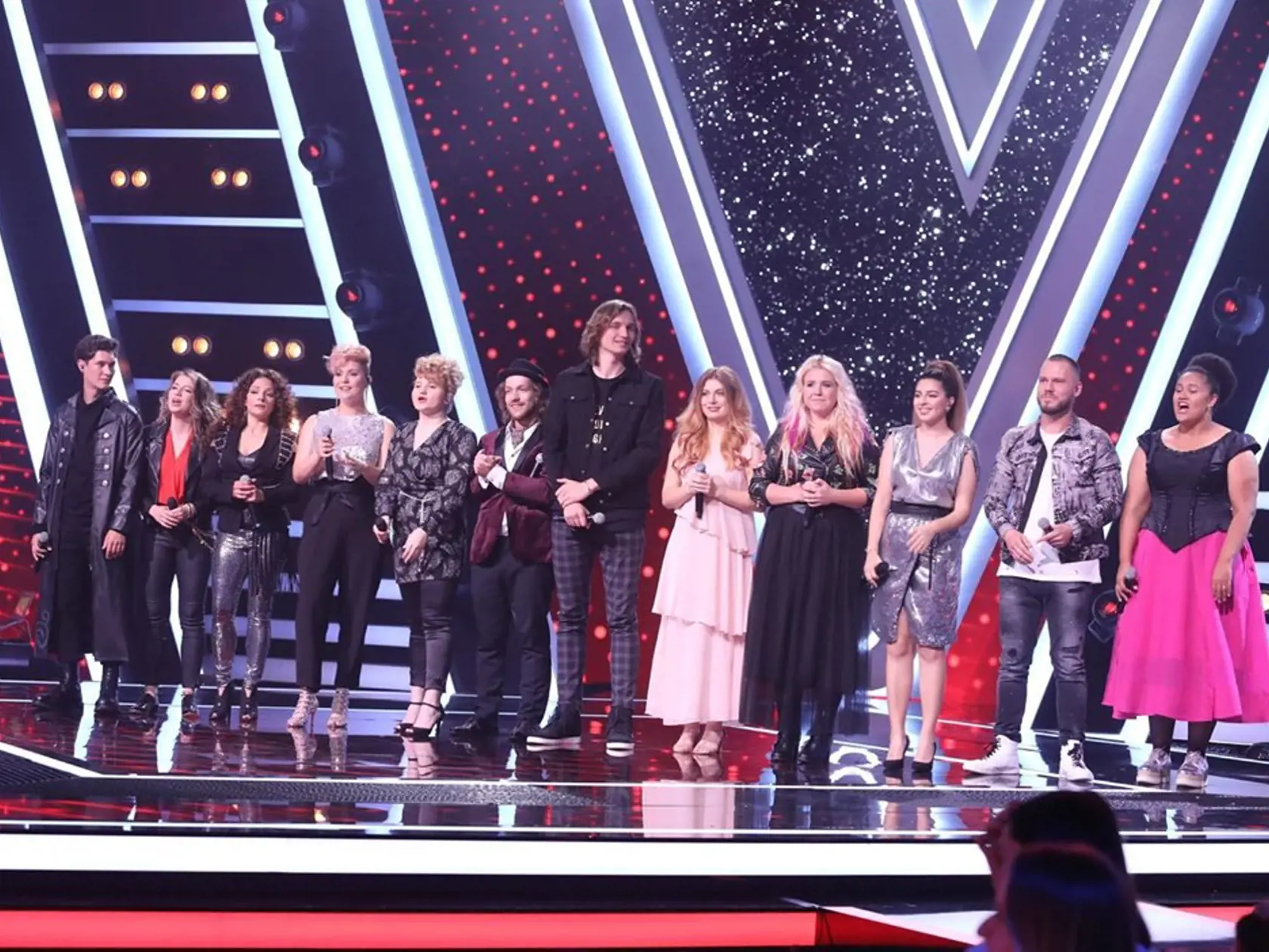 Prvé finálové kolo The Voice.