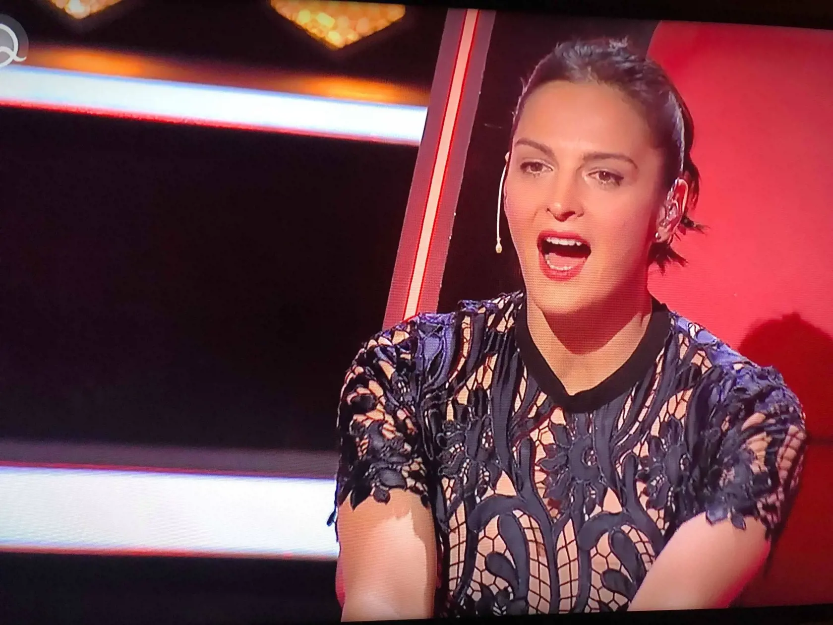 Zábery z druhého živého prenosu The Voice.