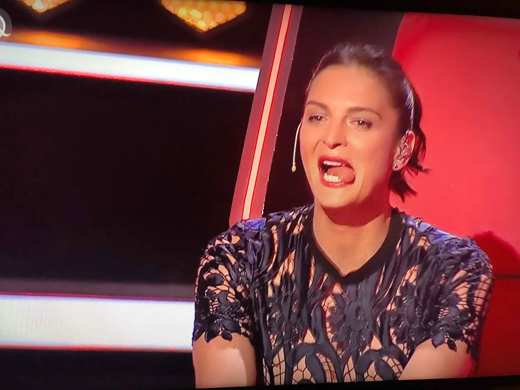 Zábery z druhého živého prenosu The Voice.
