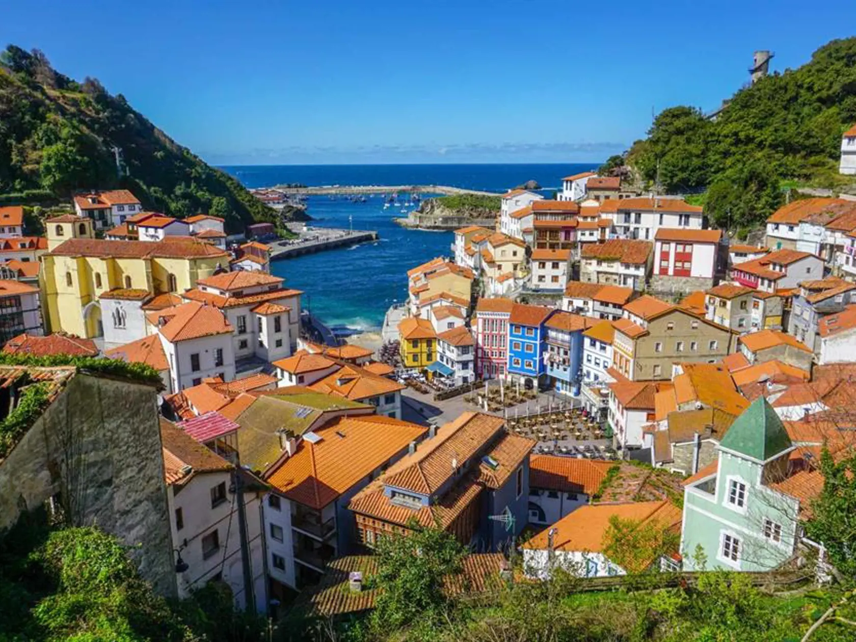 Cudillero, Astúria.