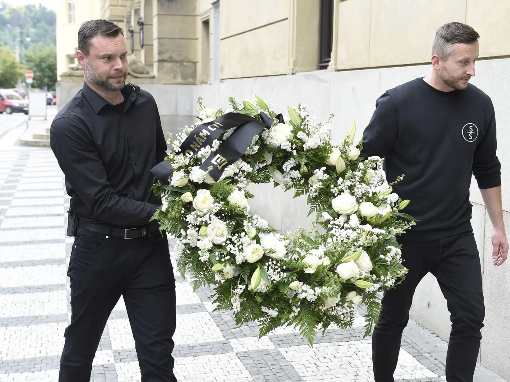 Posledná rozlúčka s Jiřím Bartoškom.