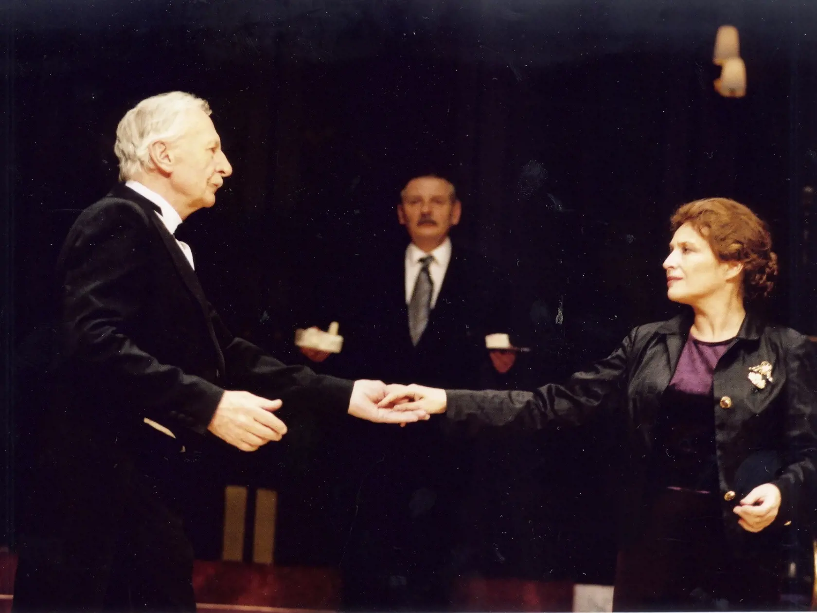 Chudík Ladislav, Slezáček Juraj a Vášáryová Emília na archívnej snímke.
