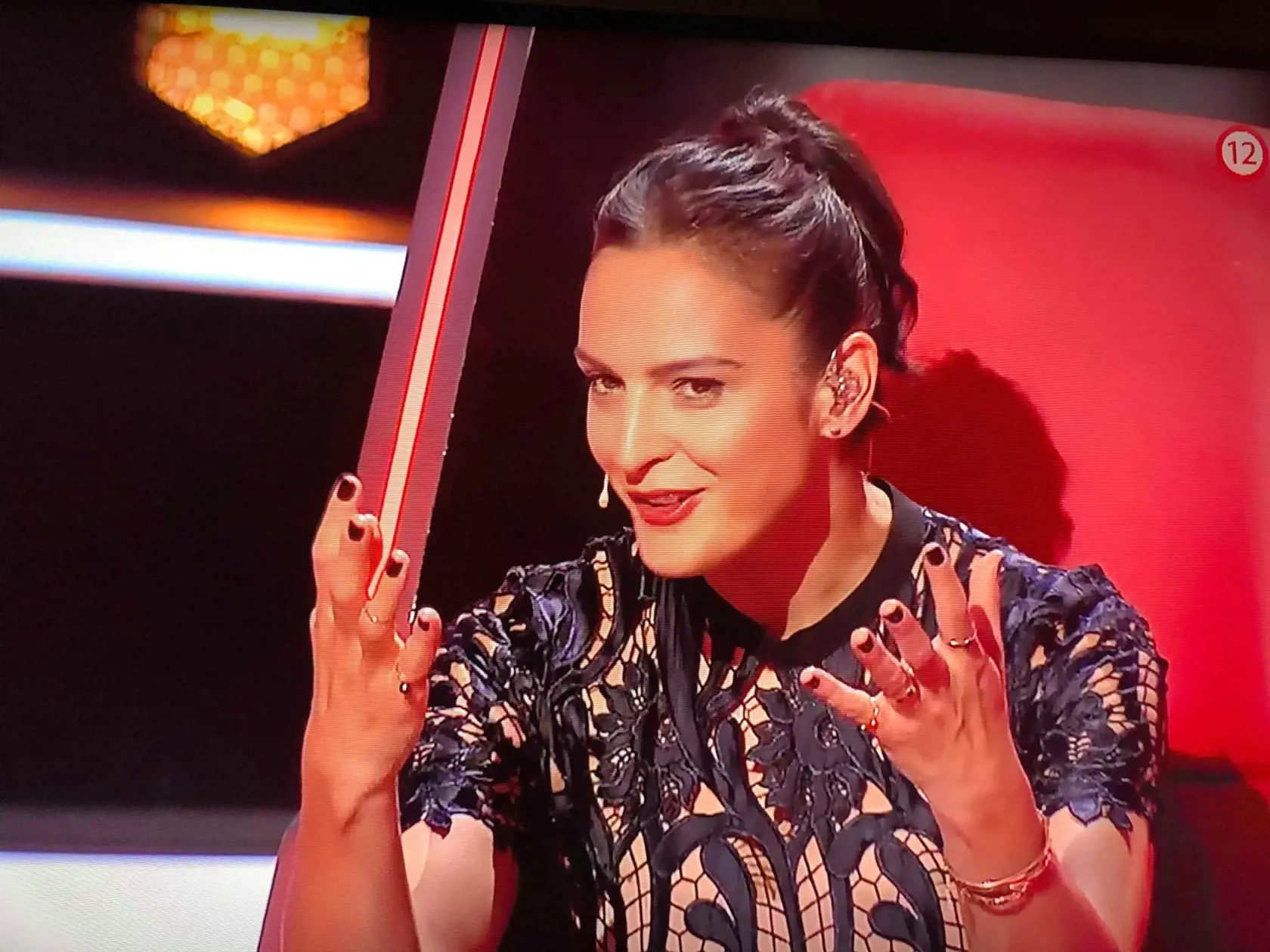 Zábery z druhého živého prenosu The Voice.