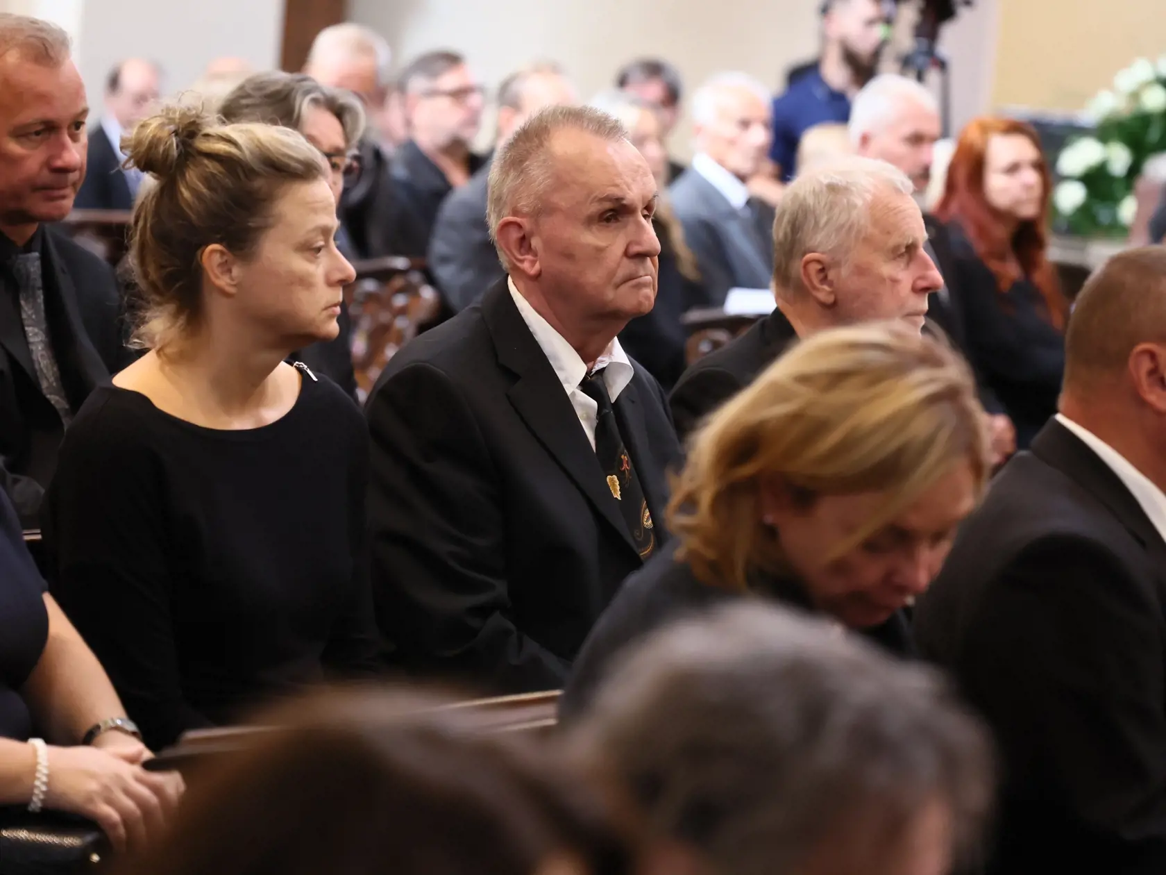 Najsmutnejšie chvíle rozlúčky s Vašom Patejdlom (†68): Zdrvený Jožo Ráž s Jánom Balážom.