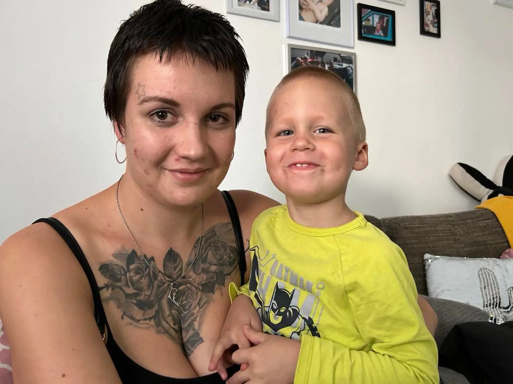 So synčekom Tobiasom. "Chcem ho vidieť vyrastať," hovorí Martina
