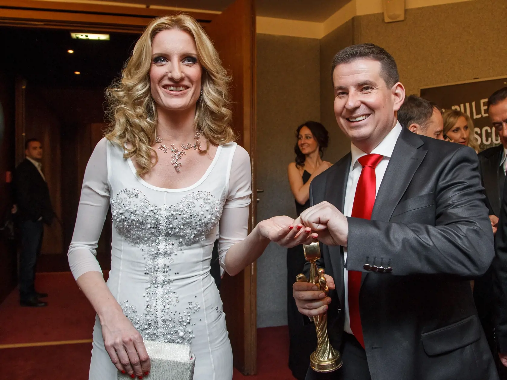 Adela Vinczeová a Patrik Herman.