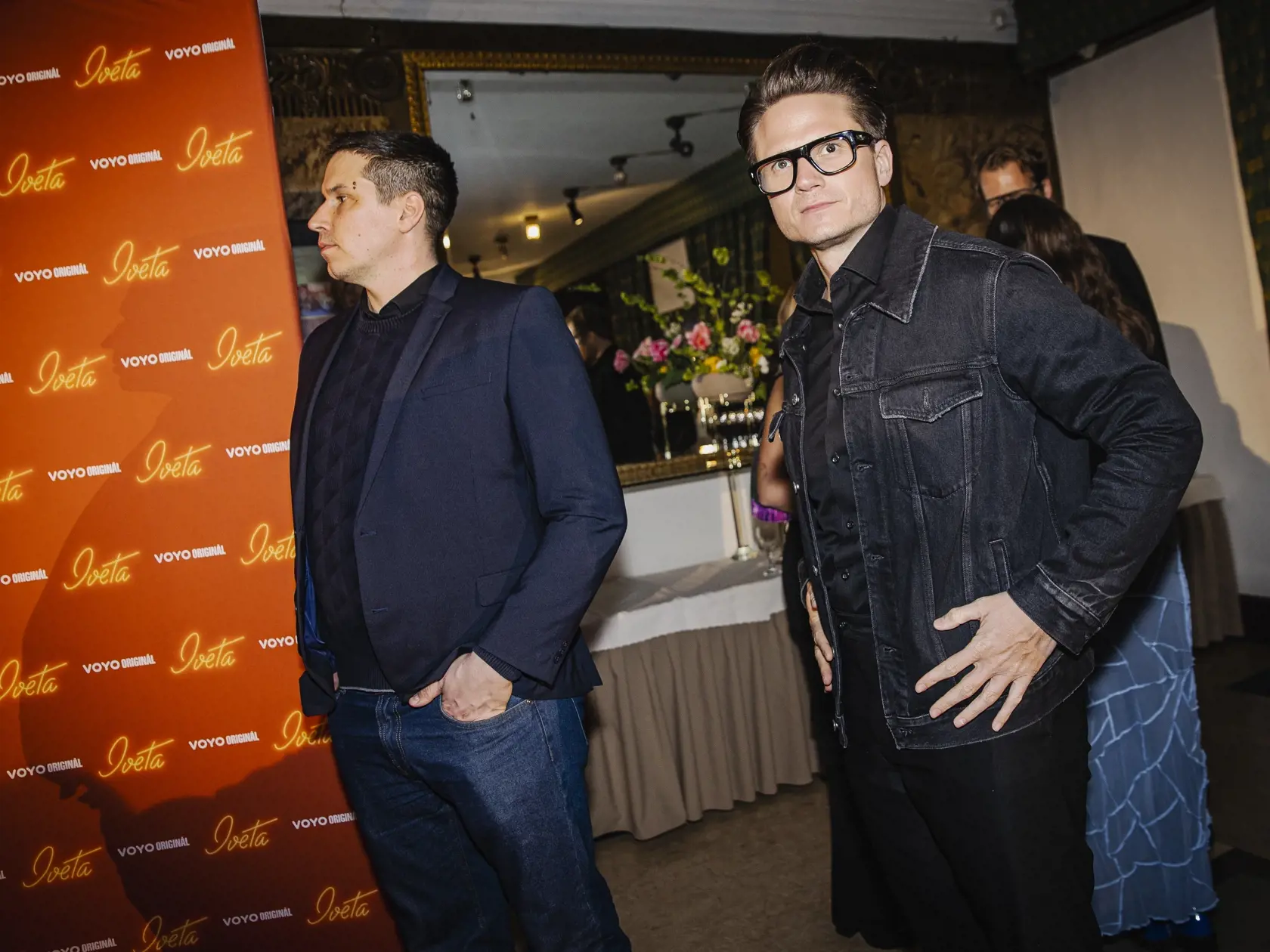 Na snímke Ondřej Brzobohatý počas slávnostnej premiéry minisérie Iveta - skutočný príbeh Ivety Bartošovej pokračuje, ktorá sa konala v pražskom kine Lucerna.