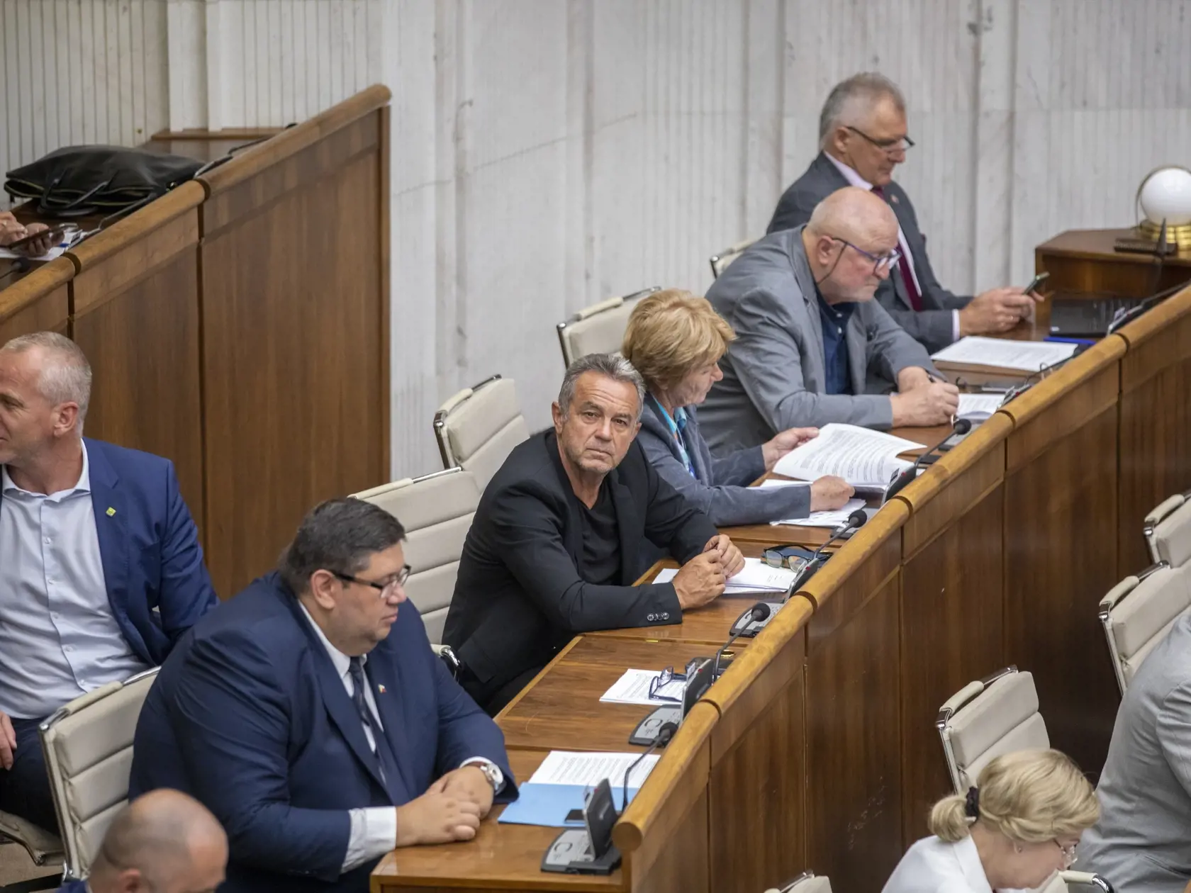 Na snímke je poslanec  NRSR  Jožo Pročko