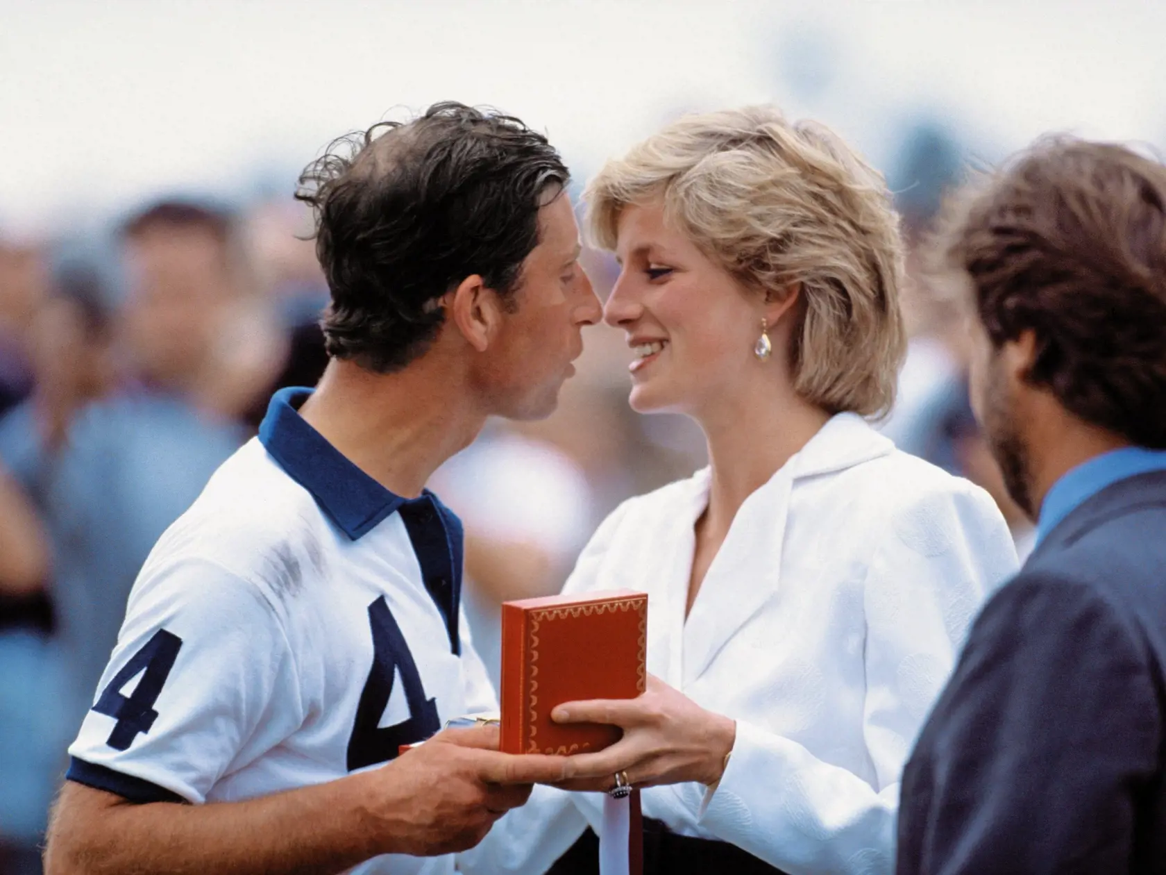 D 72795-265    Princess Diana and Prince Charles.   . ARCHIVE:  The late British royal HRH Diana, Princess of Wales (1961-1997) and husband, HRH Prince Charles kissing at a polo match in the 1980s., Image: 220711652, License: Rights-managed, Restrictions: , Model Release: no, Credit line: Profimedia, TEMP Camerapress