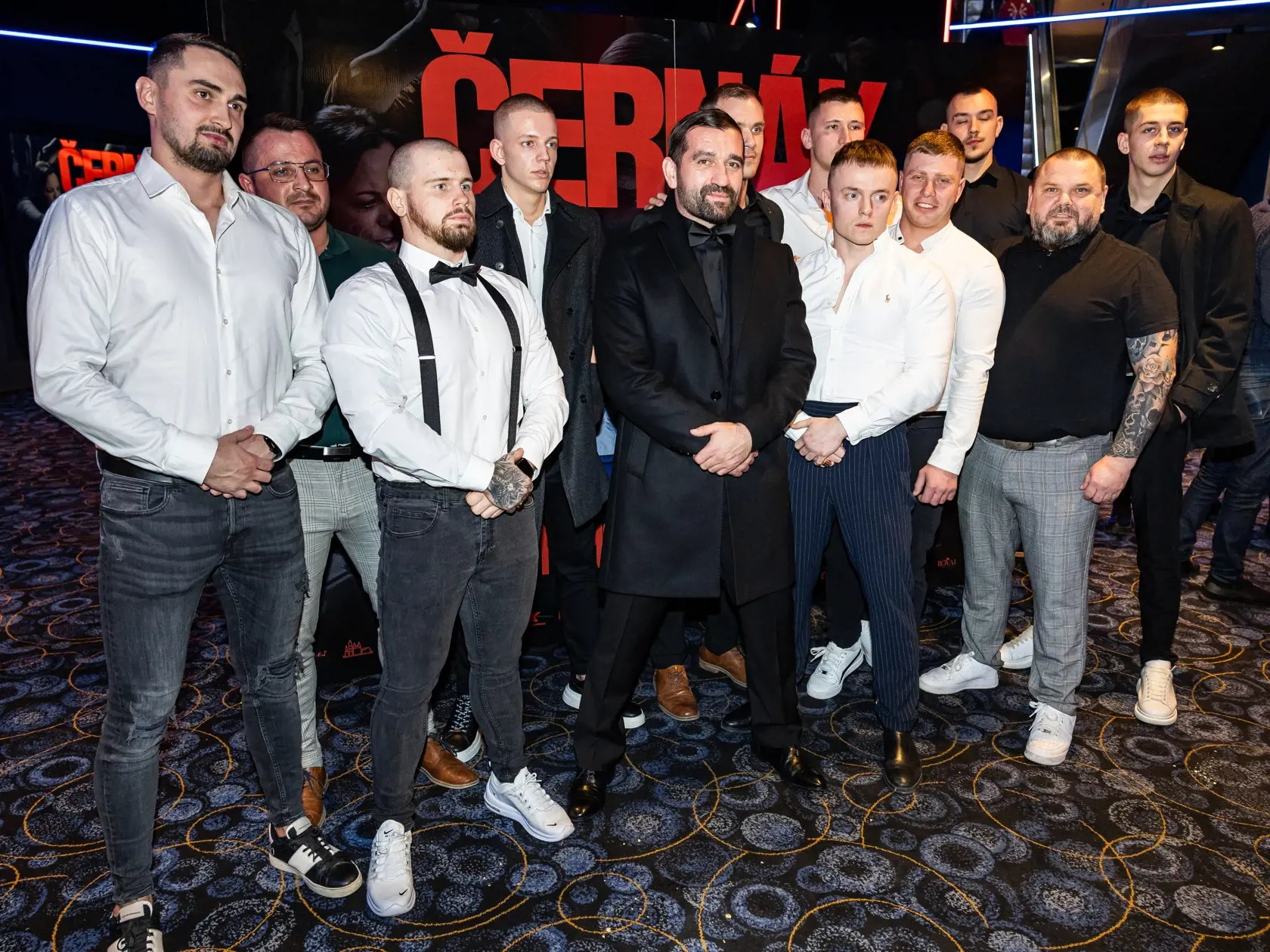 Premiéra druhého dielu filmu “ČERNÁK” v Bratislave. Na snímke Milan Ondrík. 
