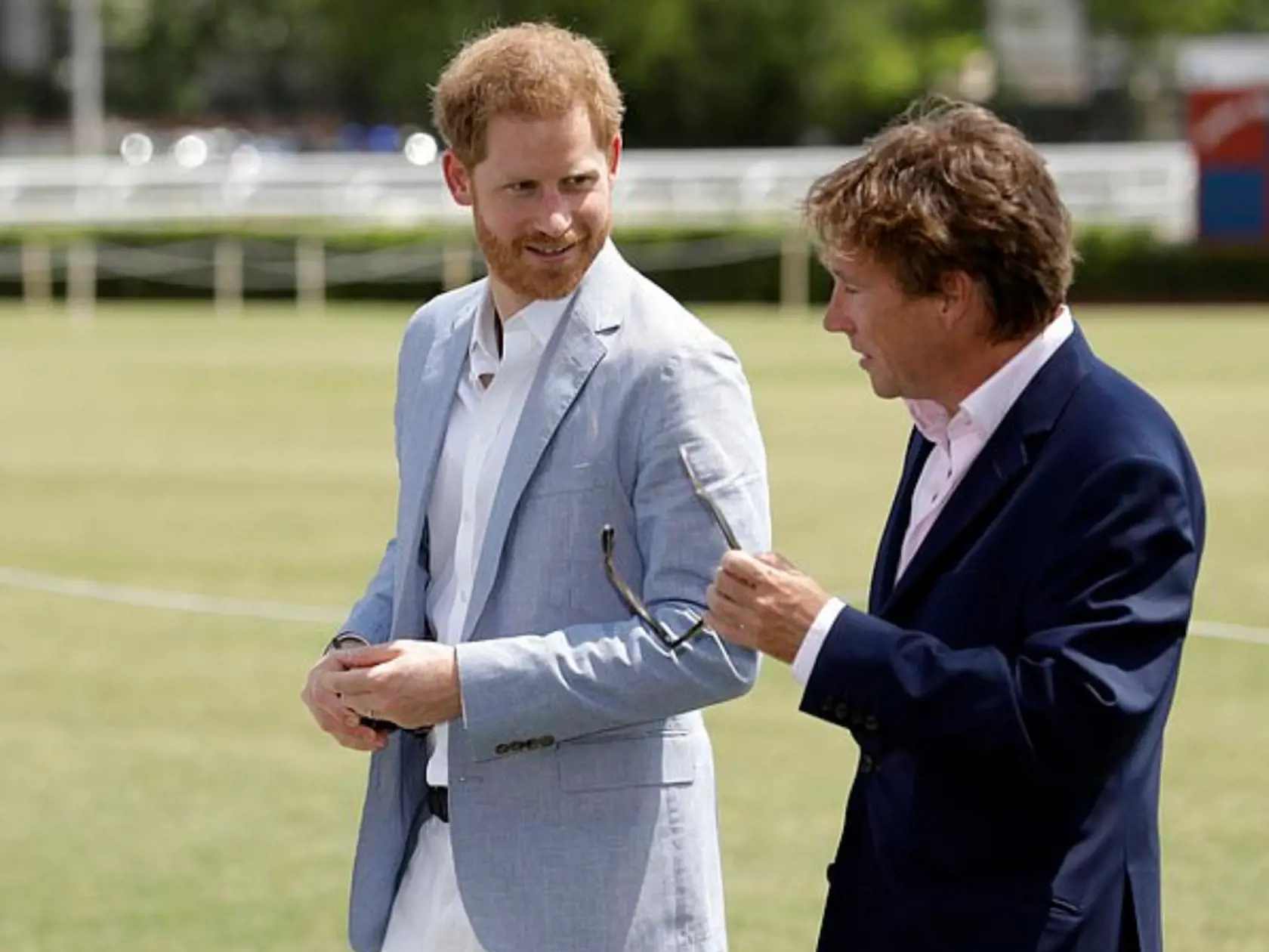 Harry a jeho priateľ a spoluhráč Nacho Figueras