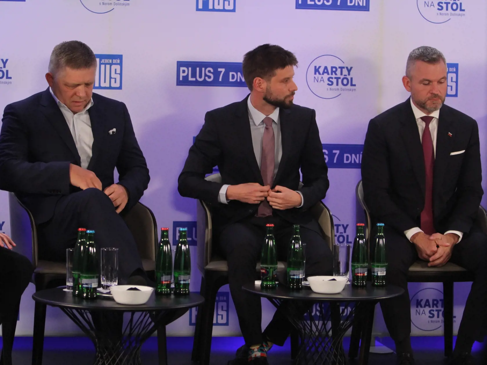 Robert Fico, Michal Šimečka a Peter Pellegrini: Jeden z nich bude pravdepodobne premiér. Naši hlasujúci jasne povedali, čo treba riešiť.