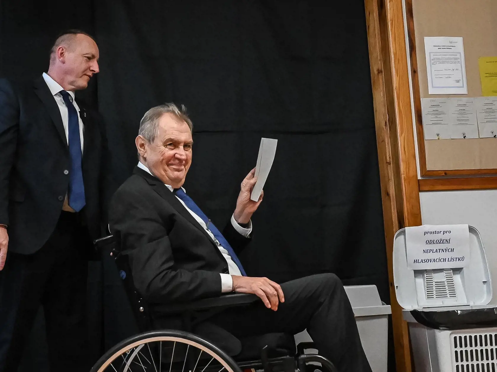 Miloš Zeman si volil svojho nástupcu.