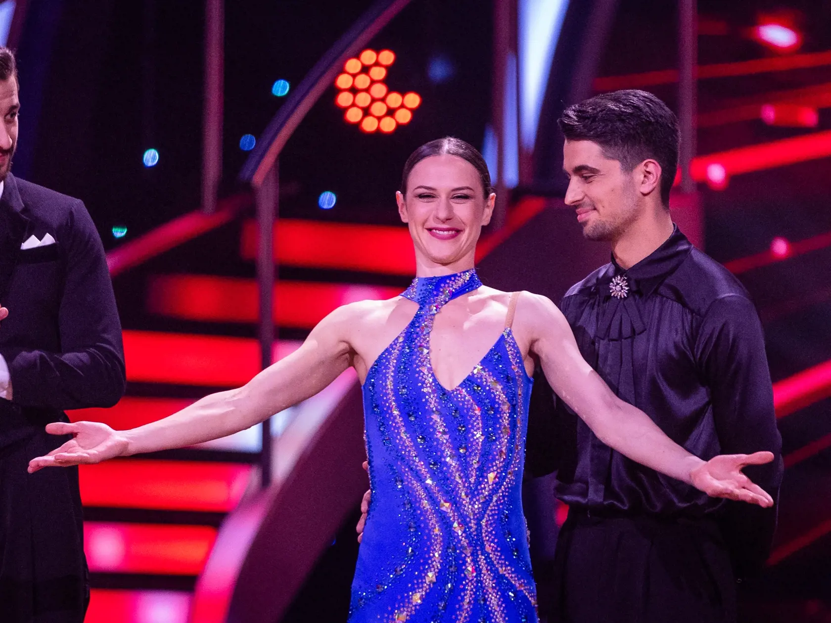 Finále tanečnej súťaže Lets Dance 2024. Na snímke Anna Jakab Rakovská a Jaroslav Ihring.