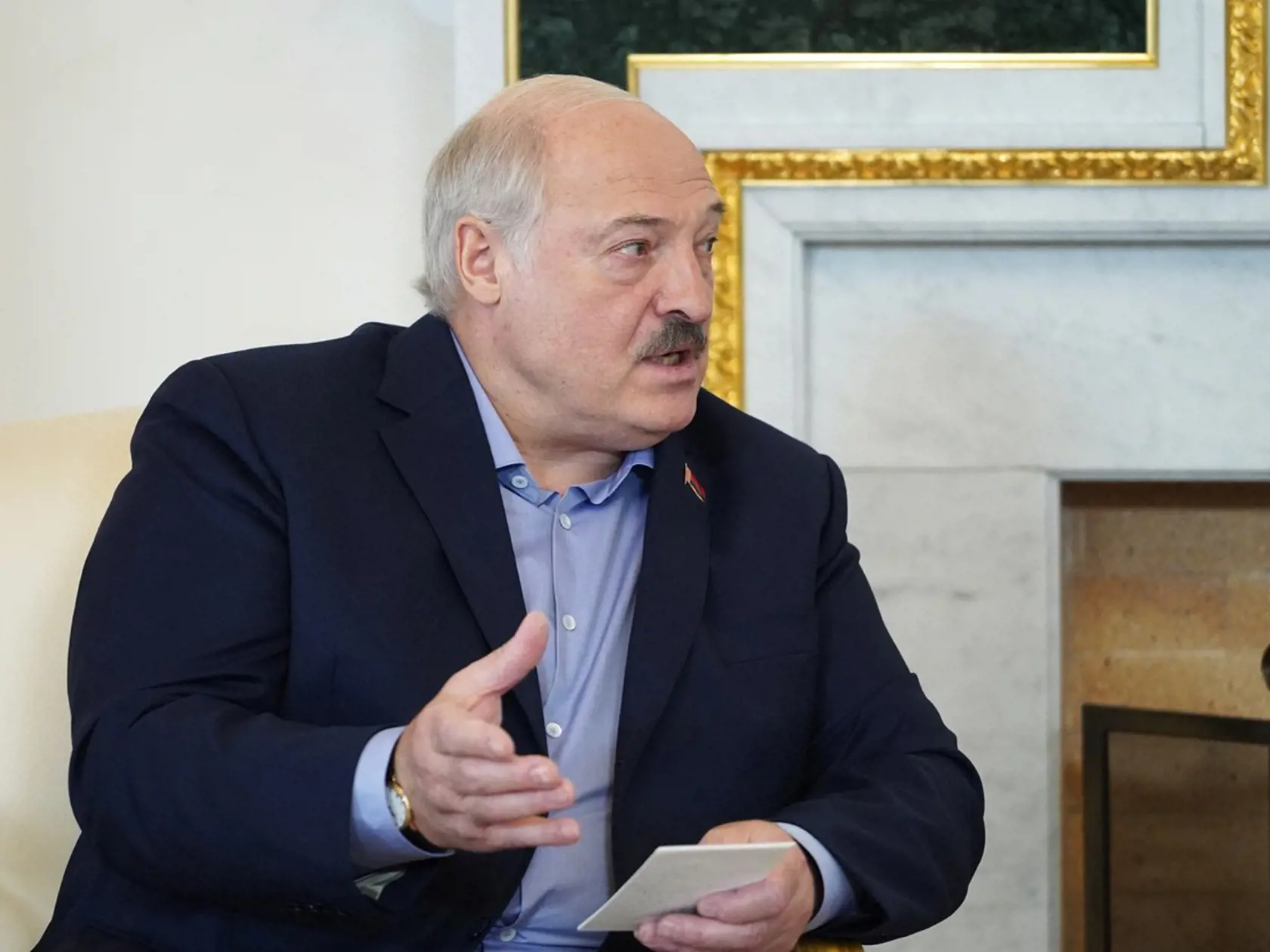 Ruský prezident Vladimir Putin sa v nedeľu 23. júla 2023 v Petrohrade stretol so svojím najbližším spojencom, bieloruským vodcom Alexandrom Lukašenkom.