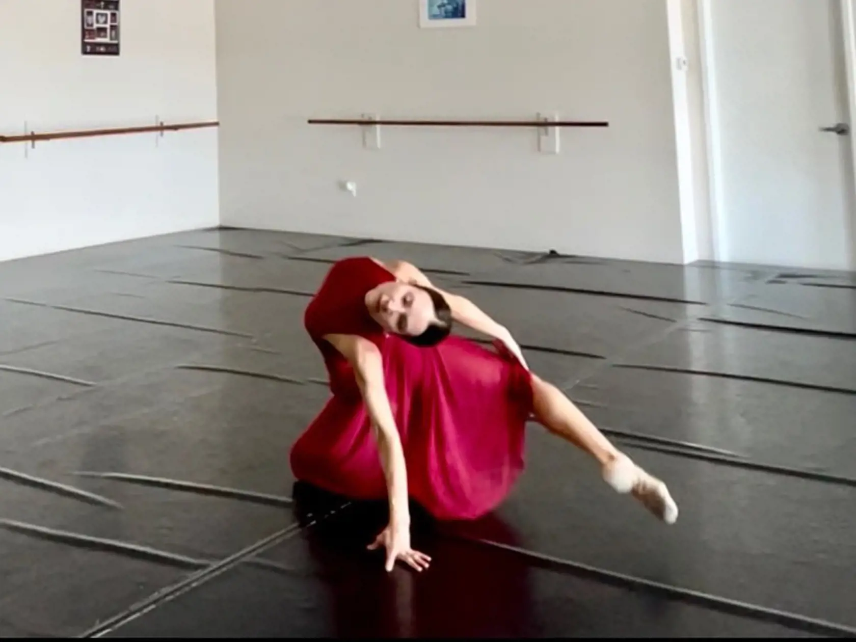 Melanie na svojom Instagrame predvádza svoje umenie baletky.