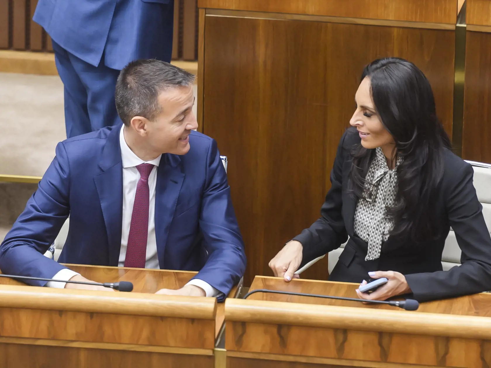 Minister školstva a ministerka zdravotníctva Zuzana Dolinková