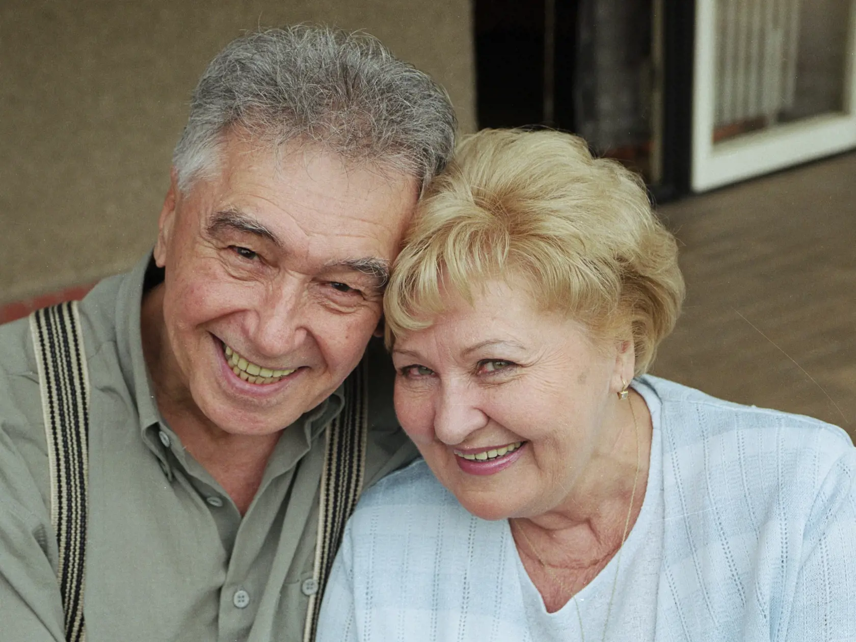 Josef Zíma a jeho manželka, herečka Eva Klepáčová.