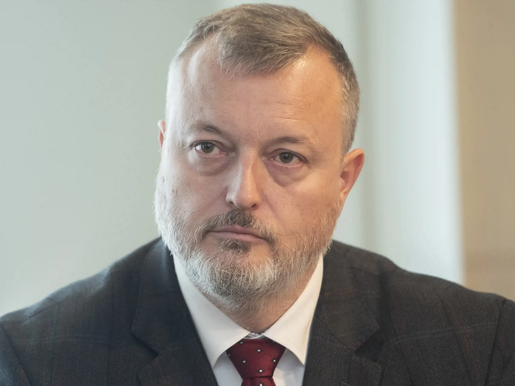 Na snímke minister práce, sociálnych vecí a rodiny SR Milan Krajniak (Sme rodina) počas tlačovej konferencie na tému európsky dôchodok 20. septembra 2022 v Bratislave. FOTO TASR - Martin Baumann