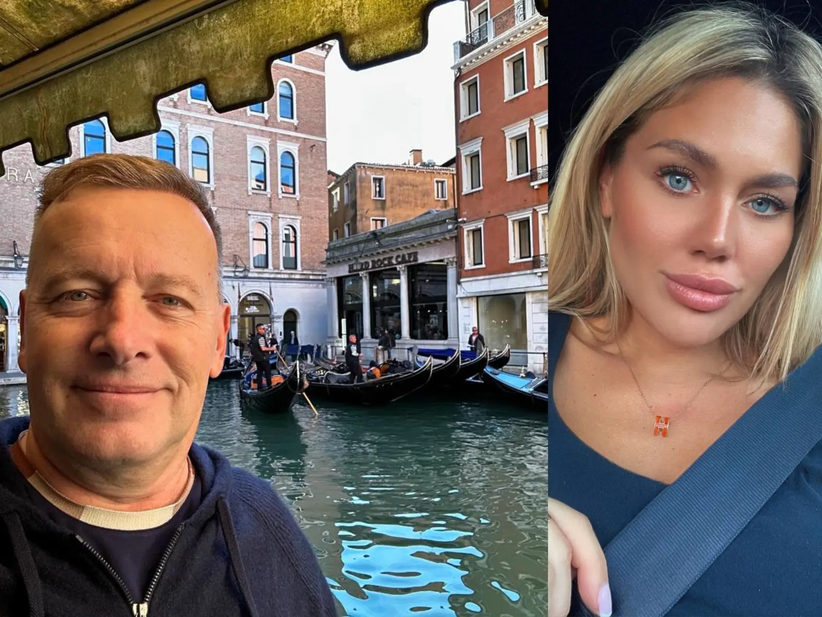 Boris Kollár a jeho partnerka Laura Vizváryová 