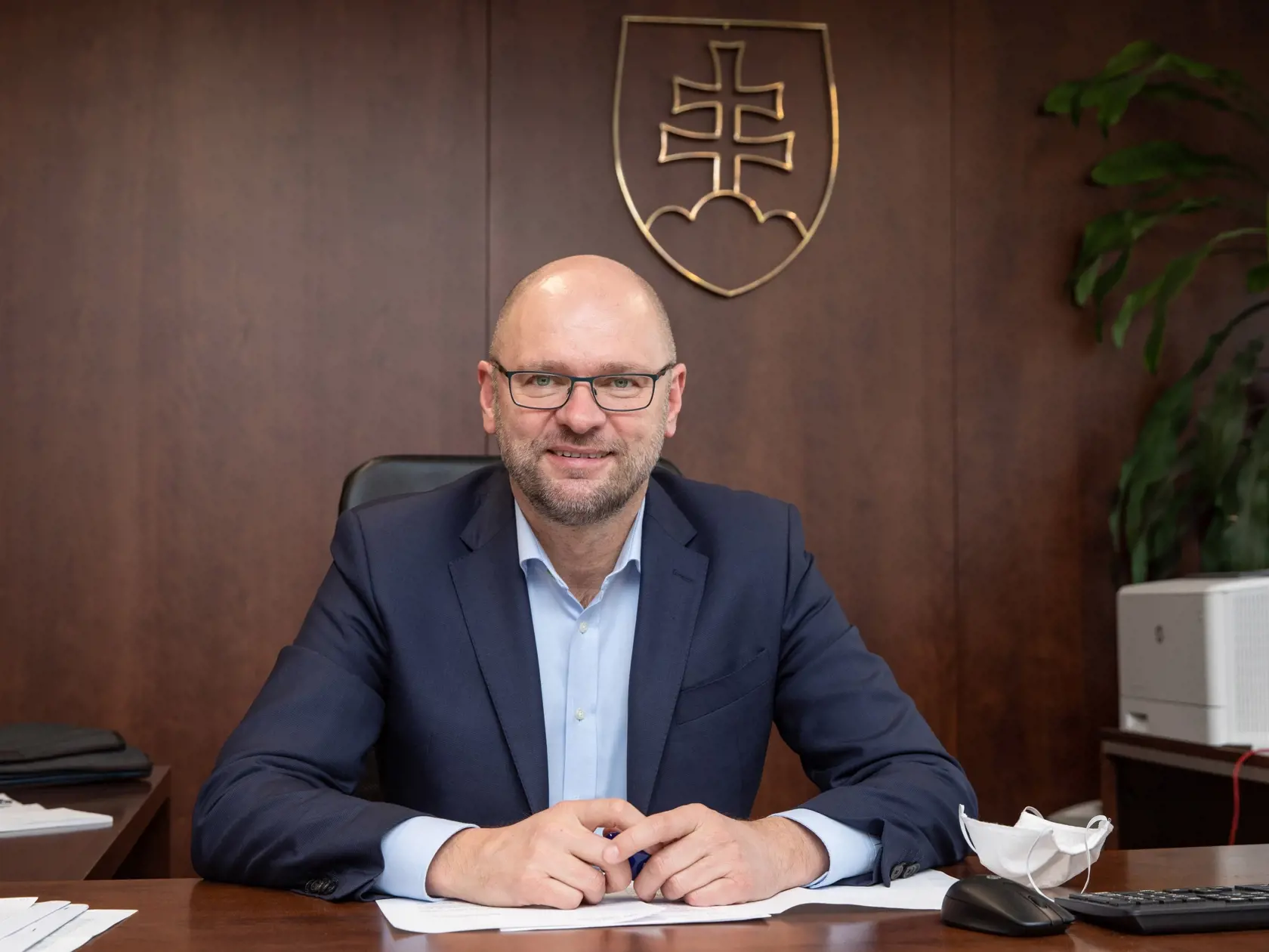 Na fotkách je minister hospodárstva a predseda strany SaS Richard Sulík.