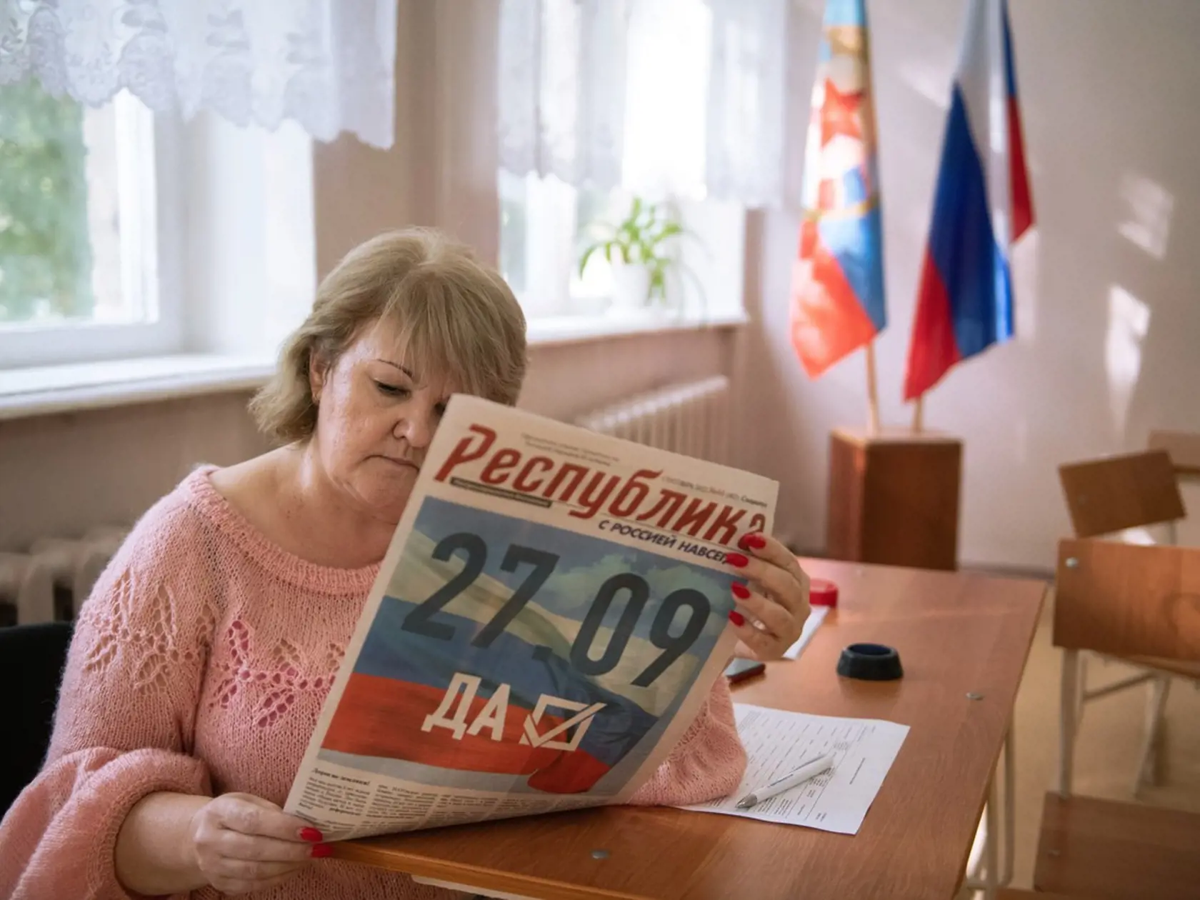 V okupovaných regiónoch Ukrajiny sa začali referendá o pripojení k Rusku
