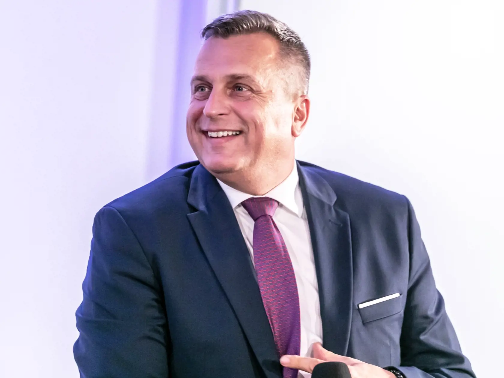 Andrej Danko má dôvod na úsmev: Preferencie jeho strany SNS sú nad 6 percentami.