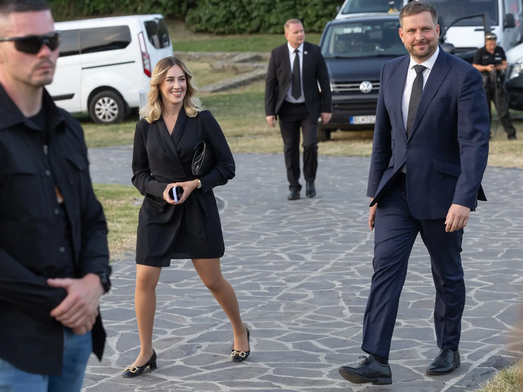 Na sviatok svätého Cyrila a Metoda sa na hrade Devín v Bratislave konali tradičné cyrilo-metodské oslavy. Pre návštevníkov bol počas celého dňa pripravený kultúrno-spoločenský program a viacero atrakcií. Večerný program bol vyhradený pre predstaviteľov štátu a pozvaných hostí. Na snímke je Kamil Šaško.