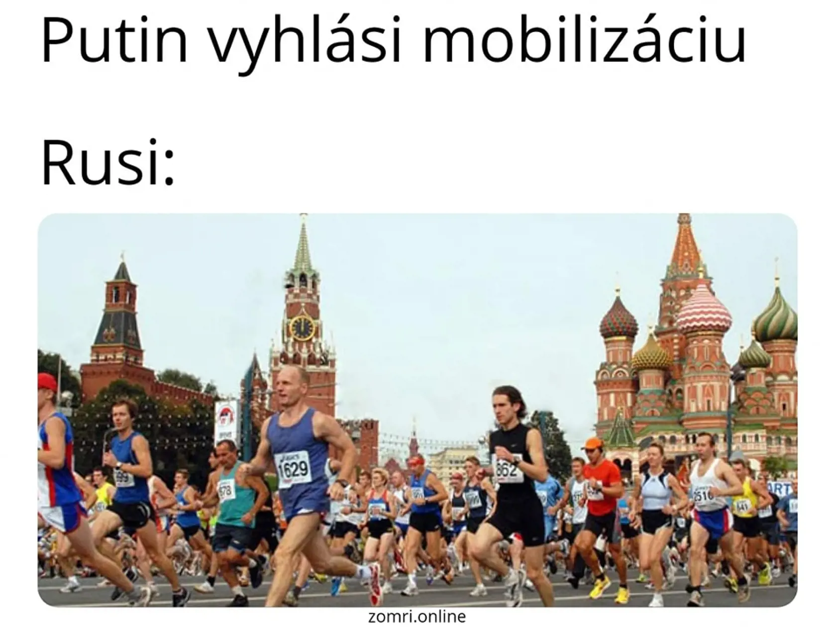 Takto to vraj vyzerá v Rusku po vyhlásení mobilizácie.