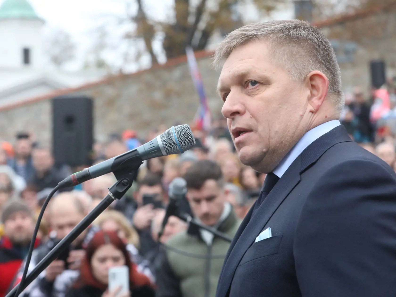 Protivládne protesty v Bratislave