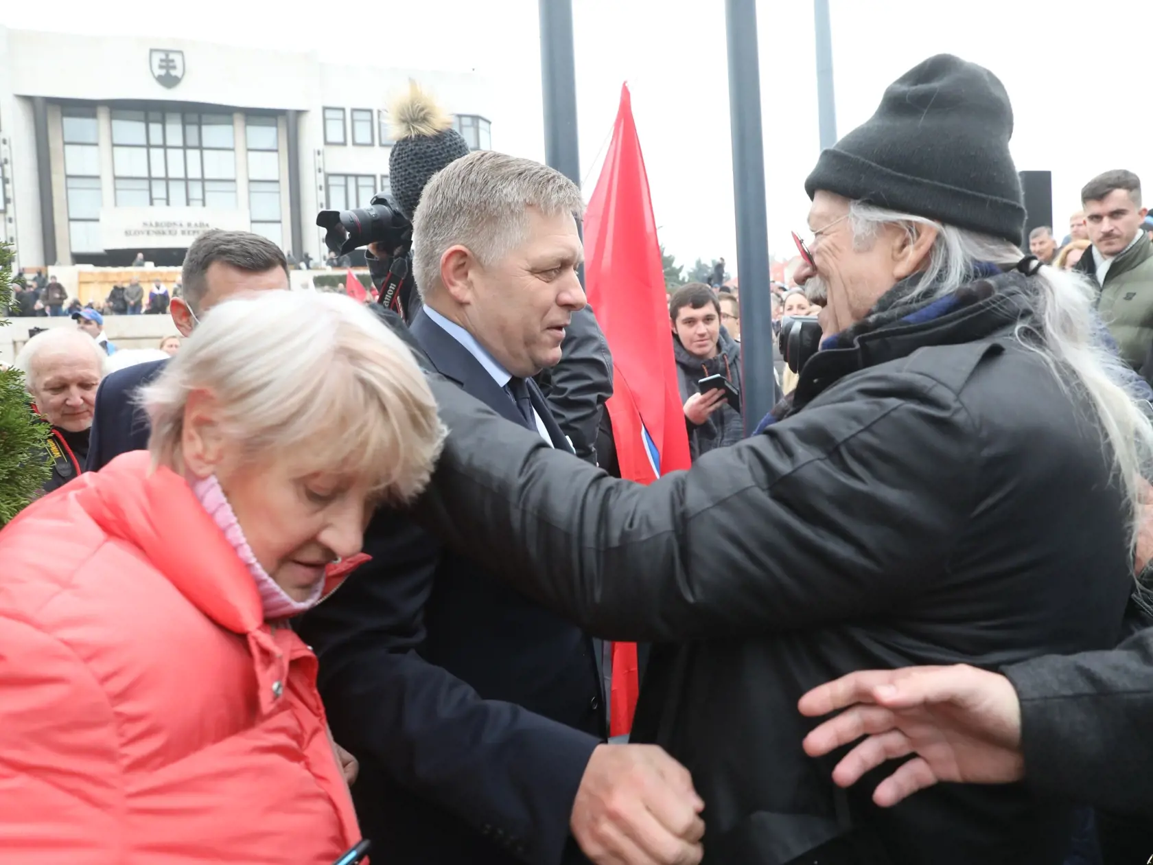 Protivládne protesty v Bratislave