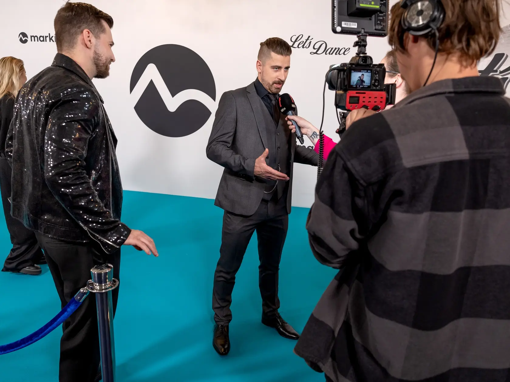 Let’s Dance - záverečné kolo tanečnej šou televízie Markíza, ktorej víťazným párom sa stal herec Kristián Baran s tanečnou partnerkou Dominikou Roškovou. Na snímke je Peter Sagan.