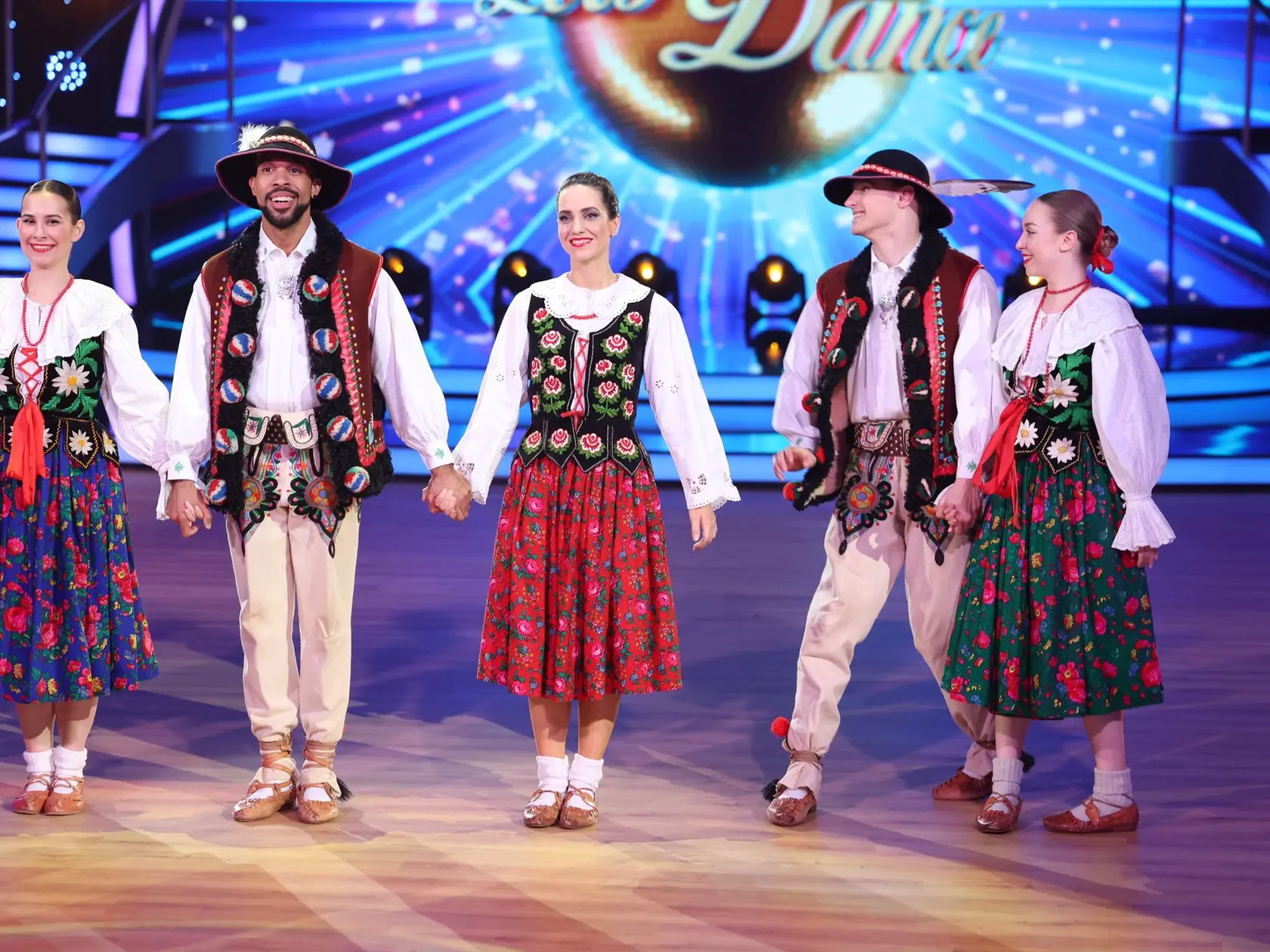8. kolo Let's Dance. Na snímke Ráchel Šoltésová a Titus Ablorh.
