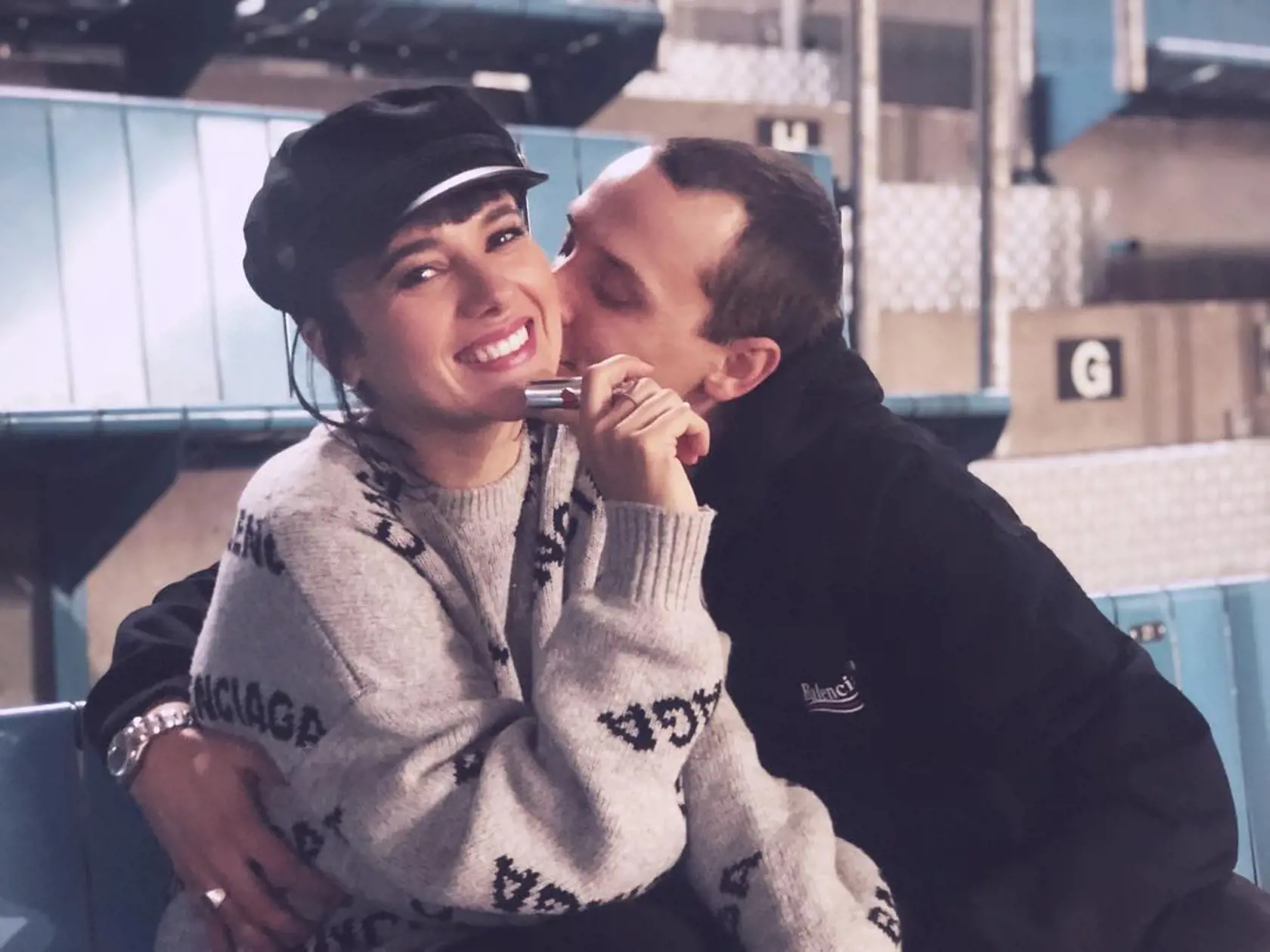 Alizée s manželom Grégoirem