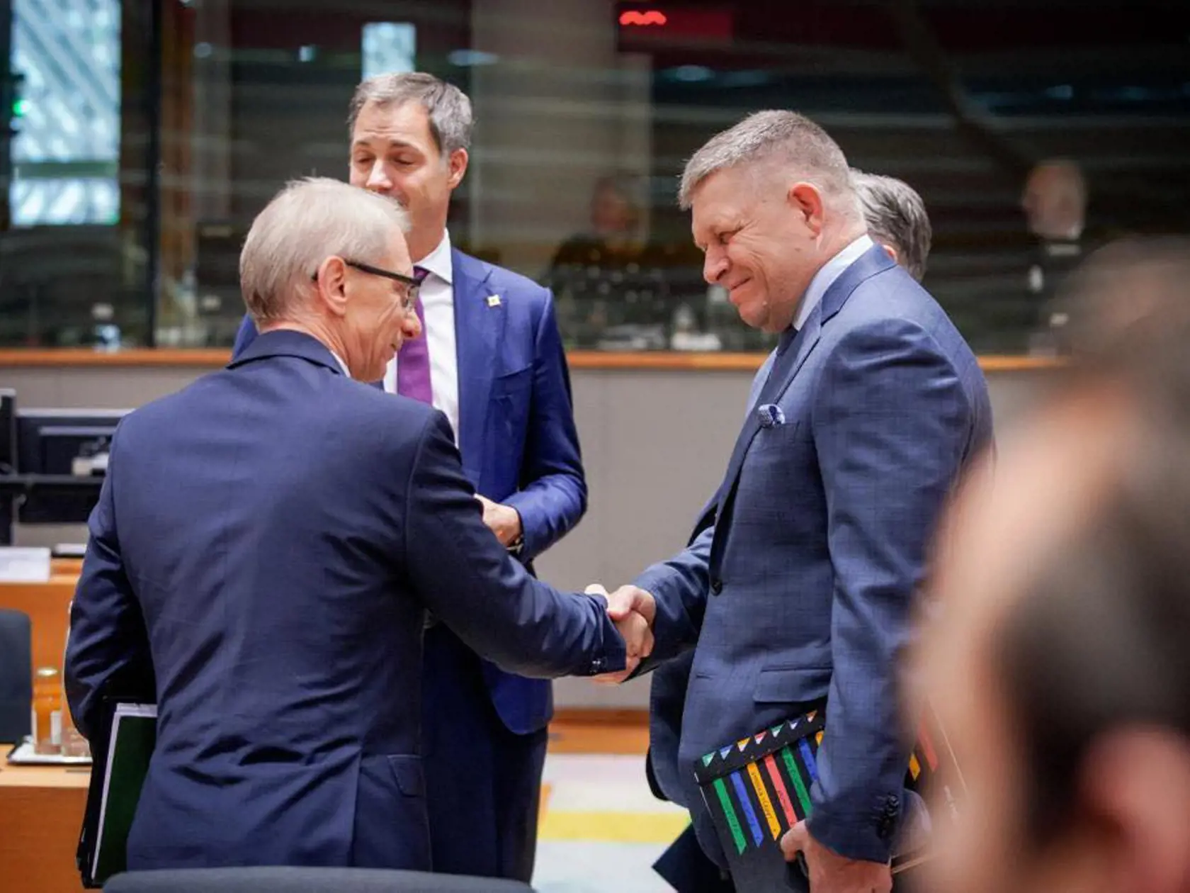 Zasadnutí Európskej rady, ktoré sa konajú 26. a 27. októbra 2023, sa zúčastnil aj Robert Fico.
