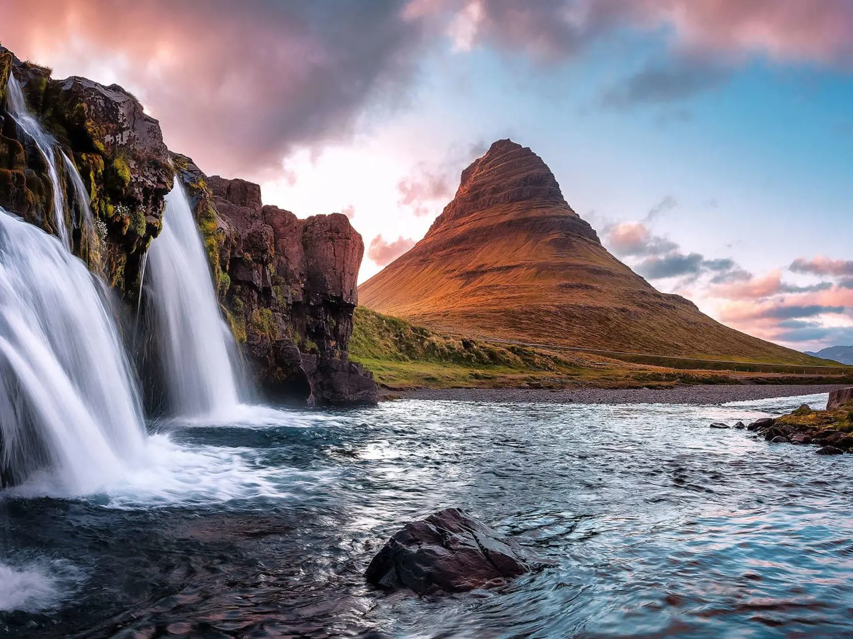 Kirkjufell, Island.