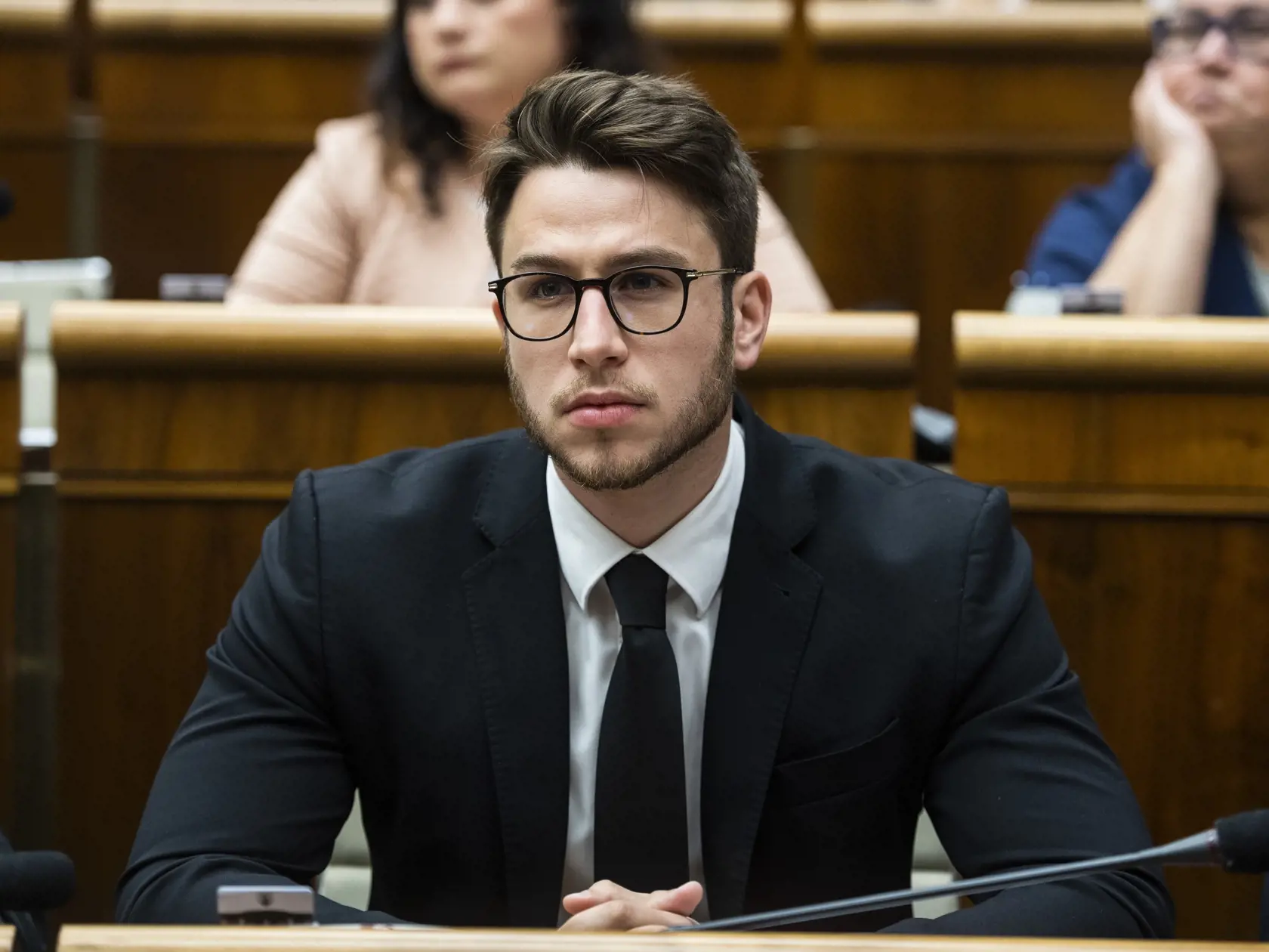 Na snímke poslanec NRSR Andrej Stančík (OĽaNO) počas rokovania 72. schôdze NR SR v Bratislave 20. septembra 2022.