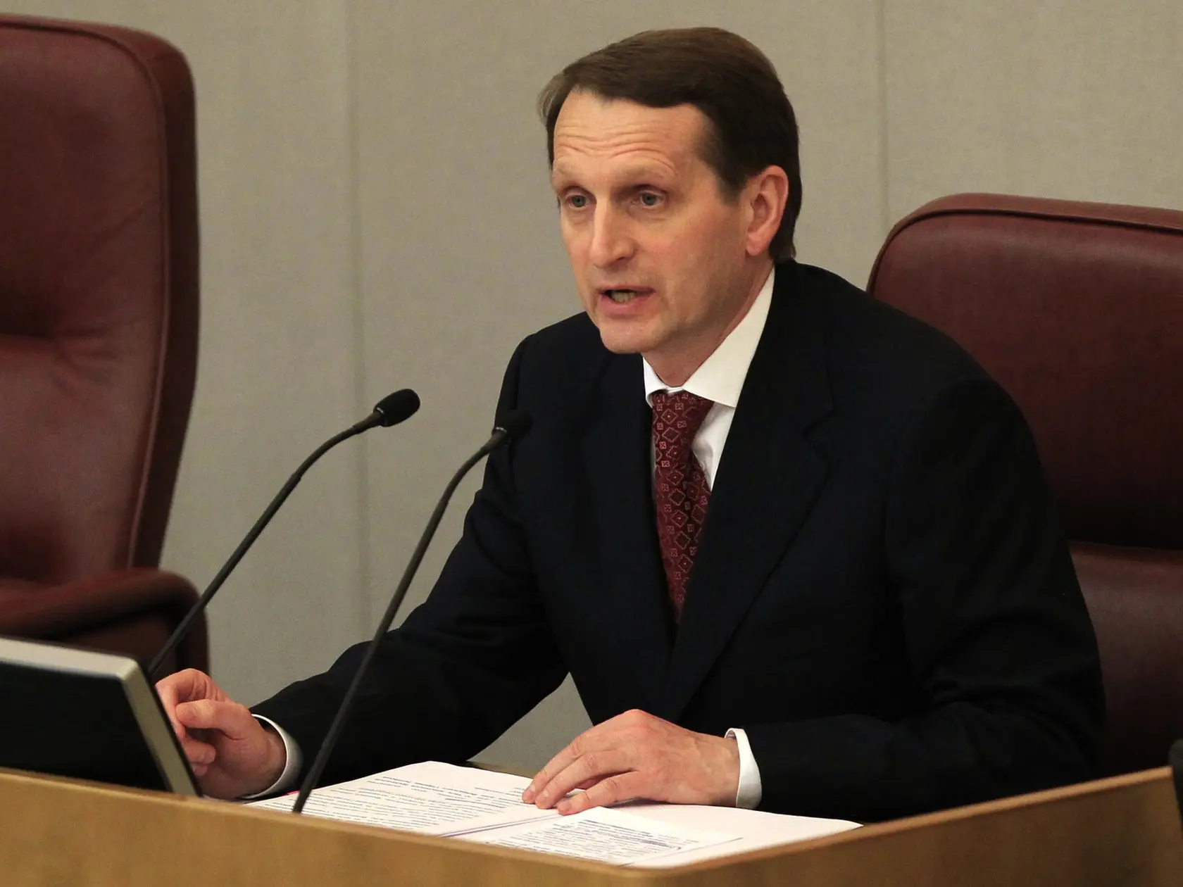 Sergej Naryškin bol doteraz riaditeľom kancelárie prezidenta Medvedeva.