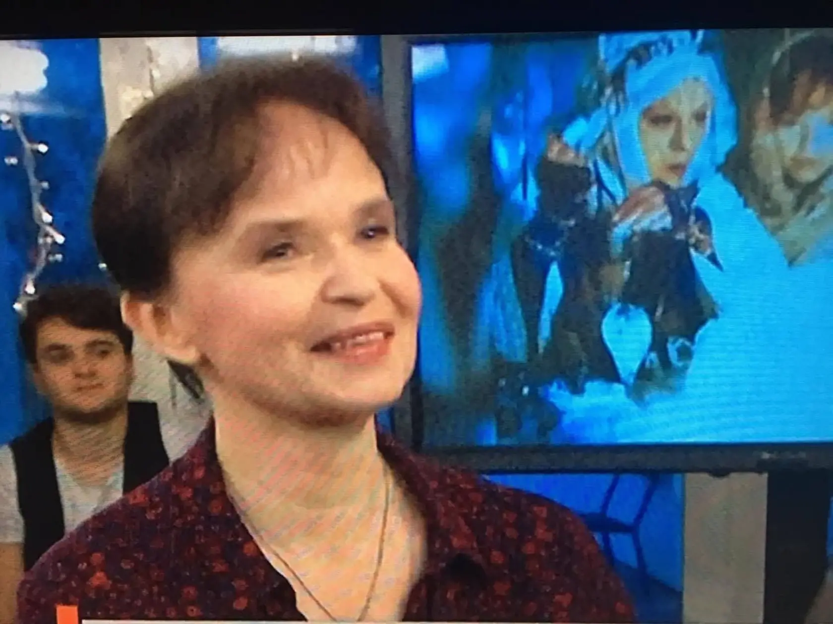 Predstaviteľka Alžbetky Petra Kolevská-Vančíková počas návštevy markizáckeho Telerána. 