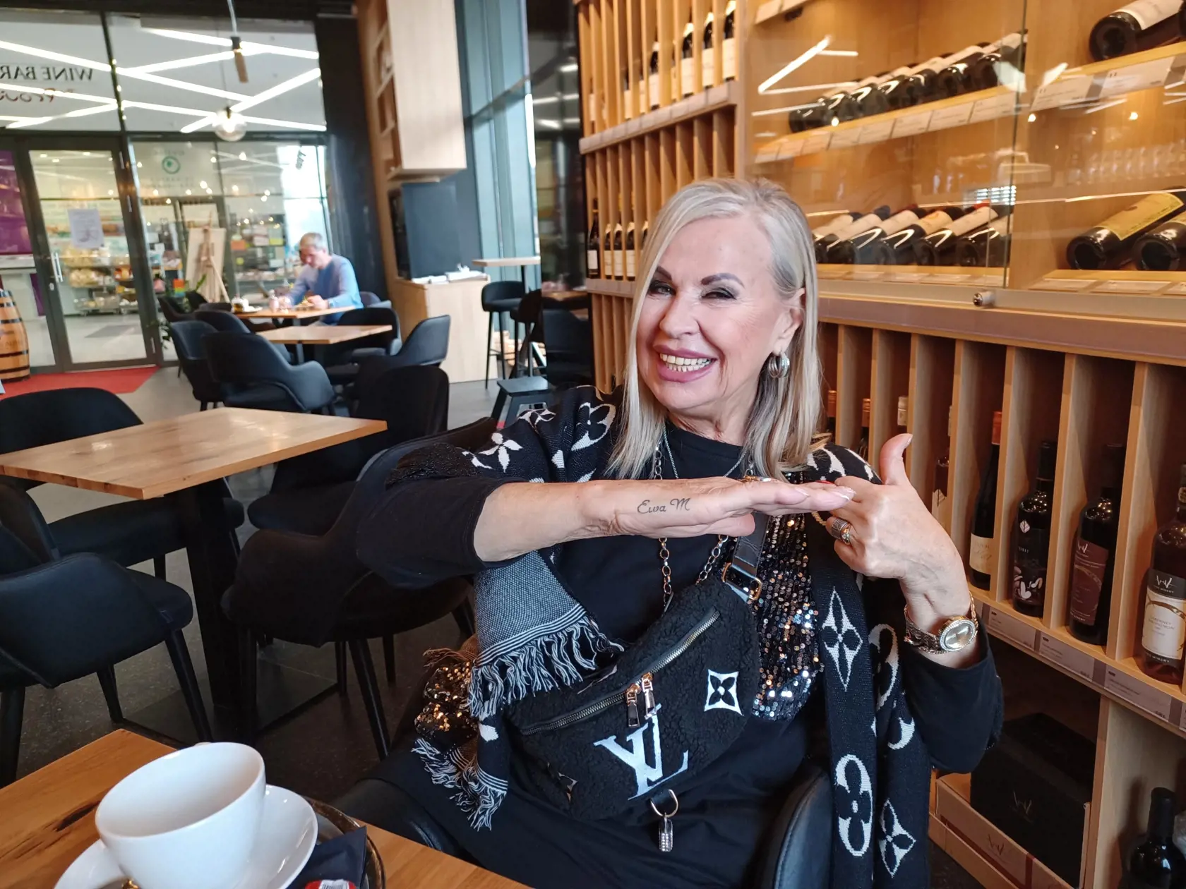 Eva Máziková a jej tetovanie