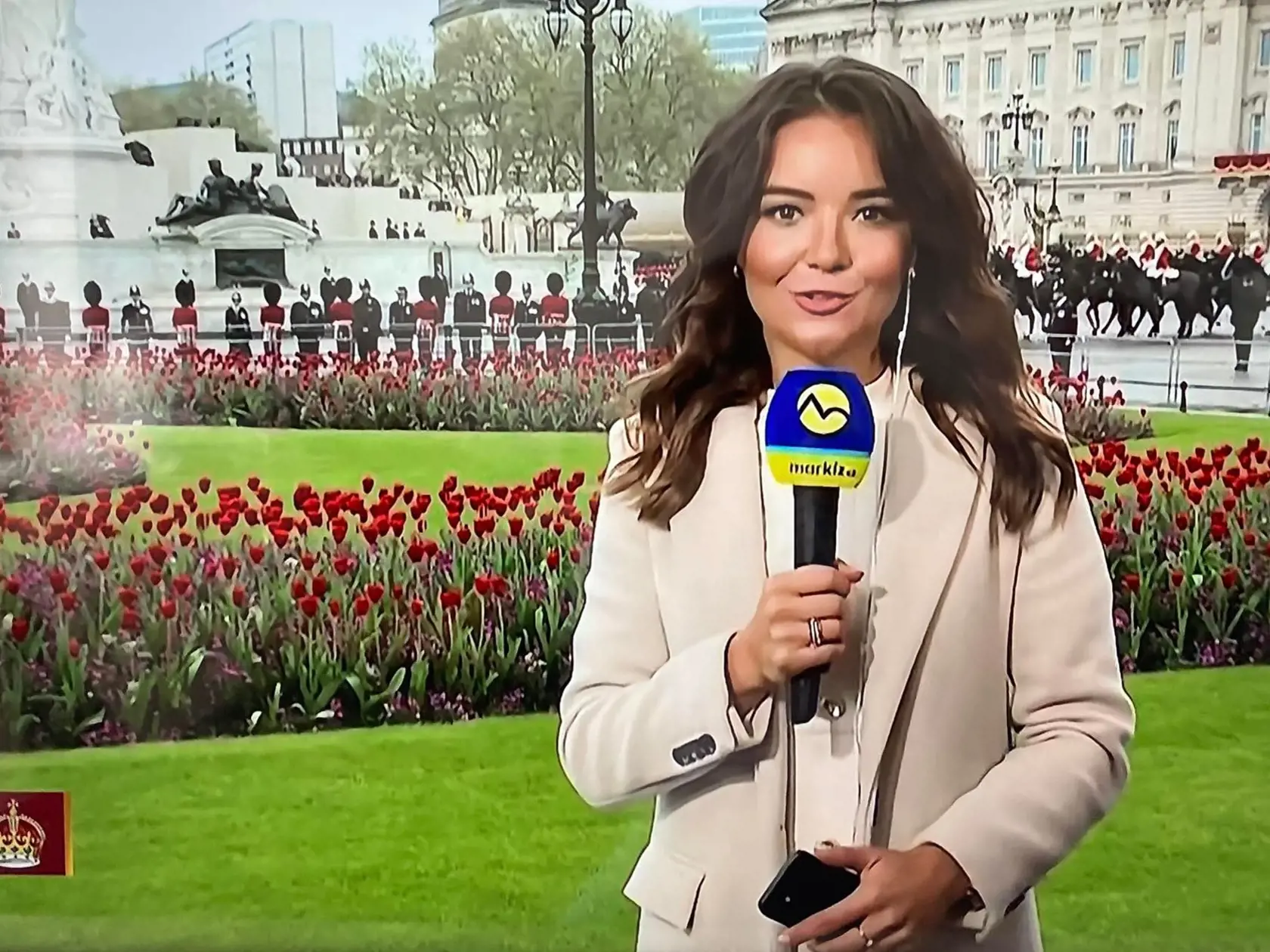 Markizácka redaktorka Ivana Miklánková.