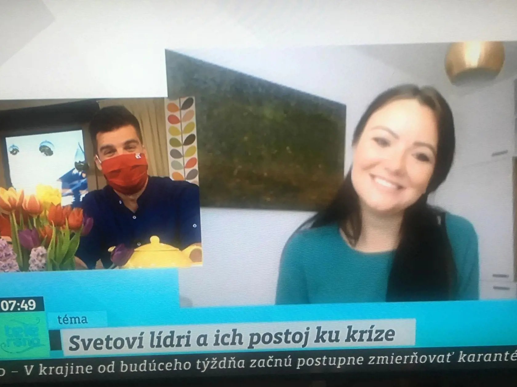 Markizácka redaktorka Ivana Miklánková.