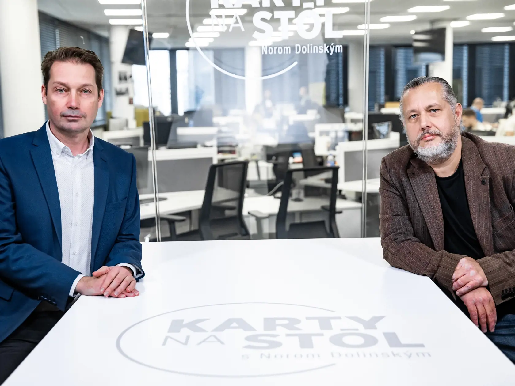 Diskusná relácia “Karty na stôl”, ktorej hosťom bol Oskar Rózsa multiinštrumentalista.