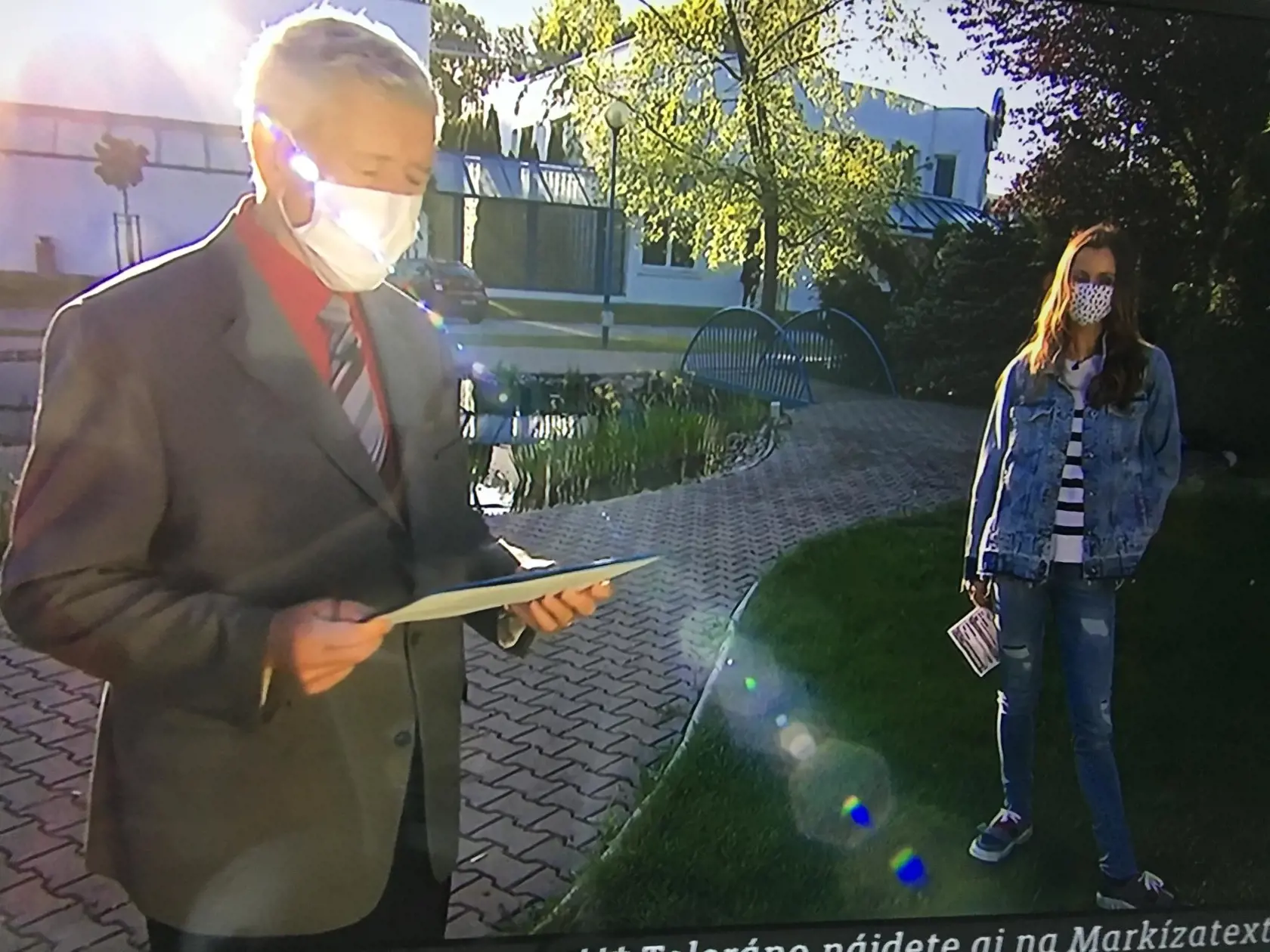 Meteorológ Jozef Iľko konečne osobne zavítal do areálu Záhorskej Bystrice.