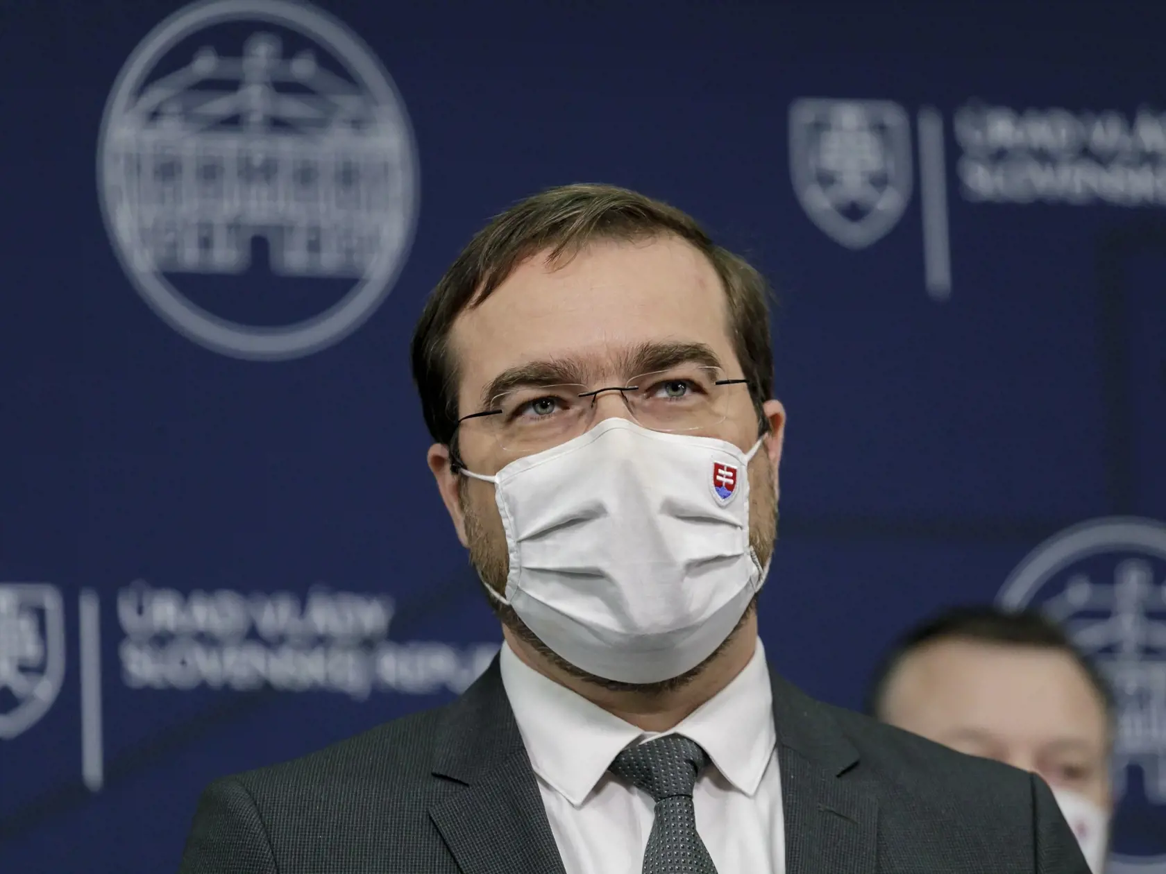 Na snímke je Marek Krajčí (OĽaNO).