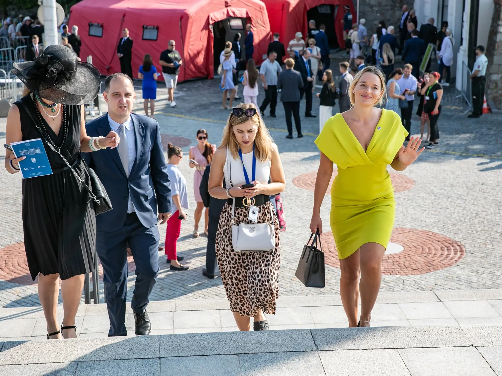Deň otvorených dverí Národnej rady Slovenskej republiky pri príležitosti 30. plenárneho zhromaždenia. Na snímke je Romana Tabaková.
