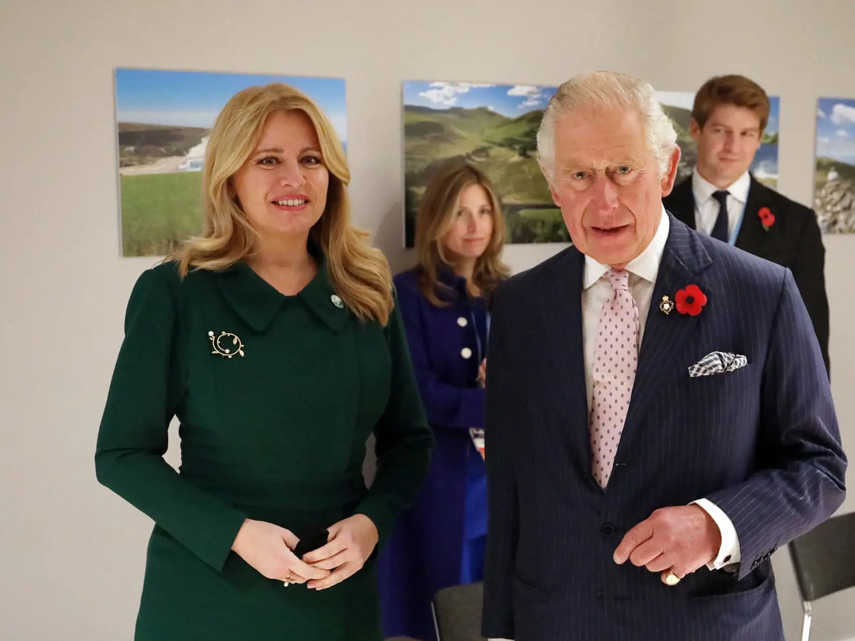 Zuzana Čaputová a princ Charles