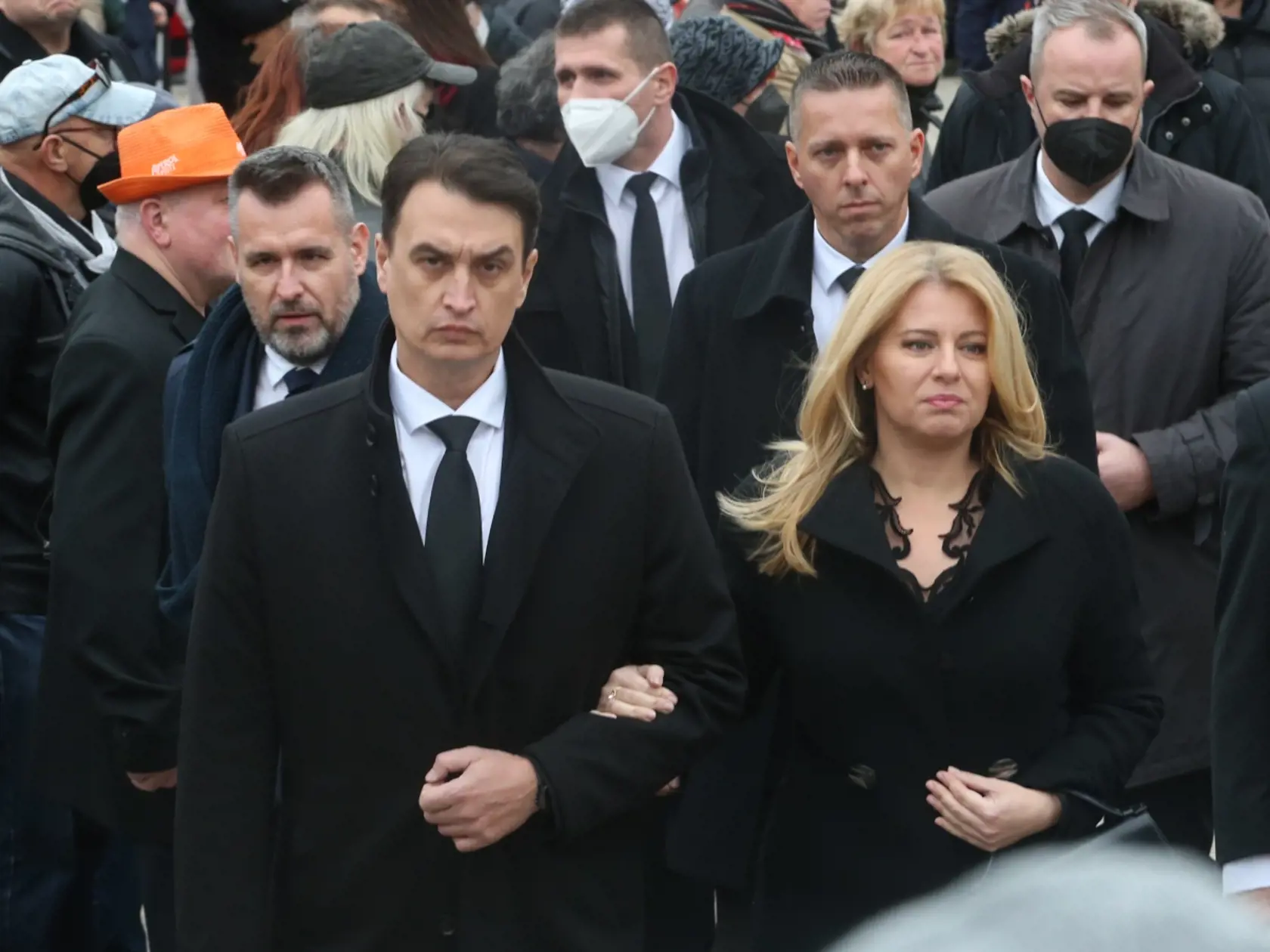 Prezidentka Čaputová a jej partner Juraj Rizman.