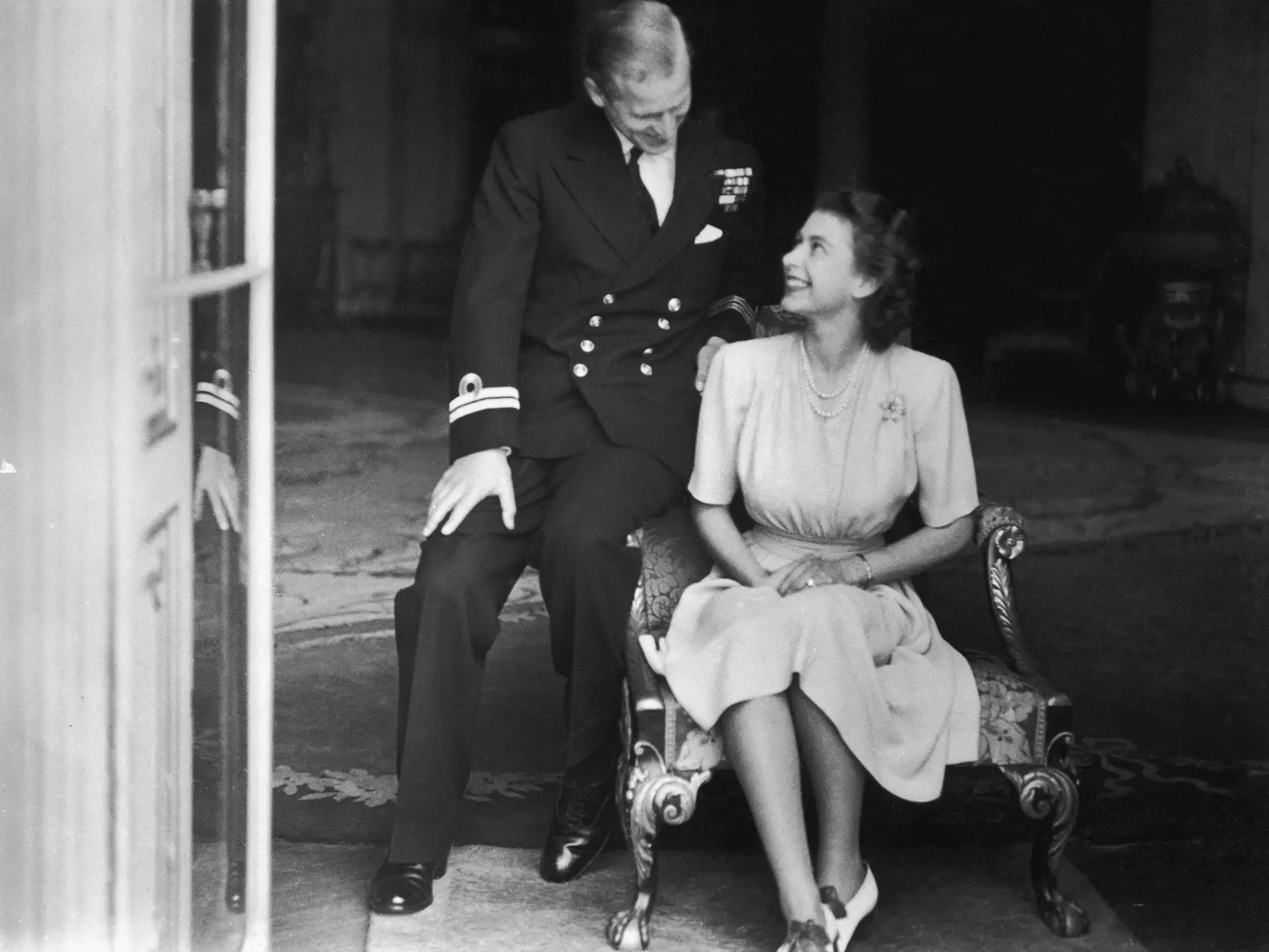 Zásnubné FOTO Philipa a Alžbety